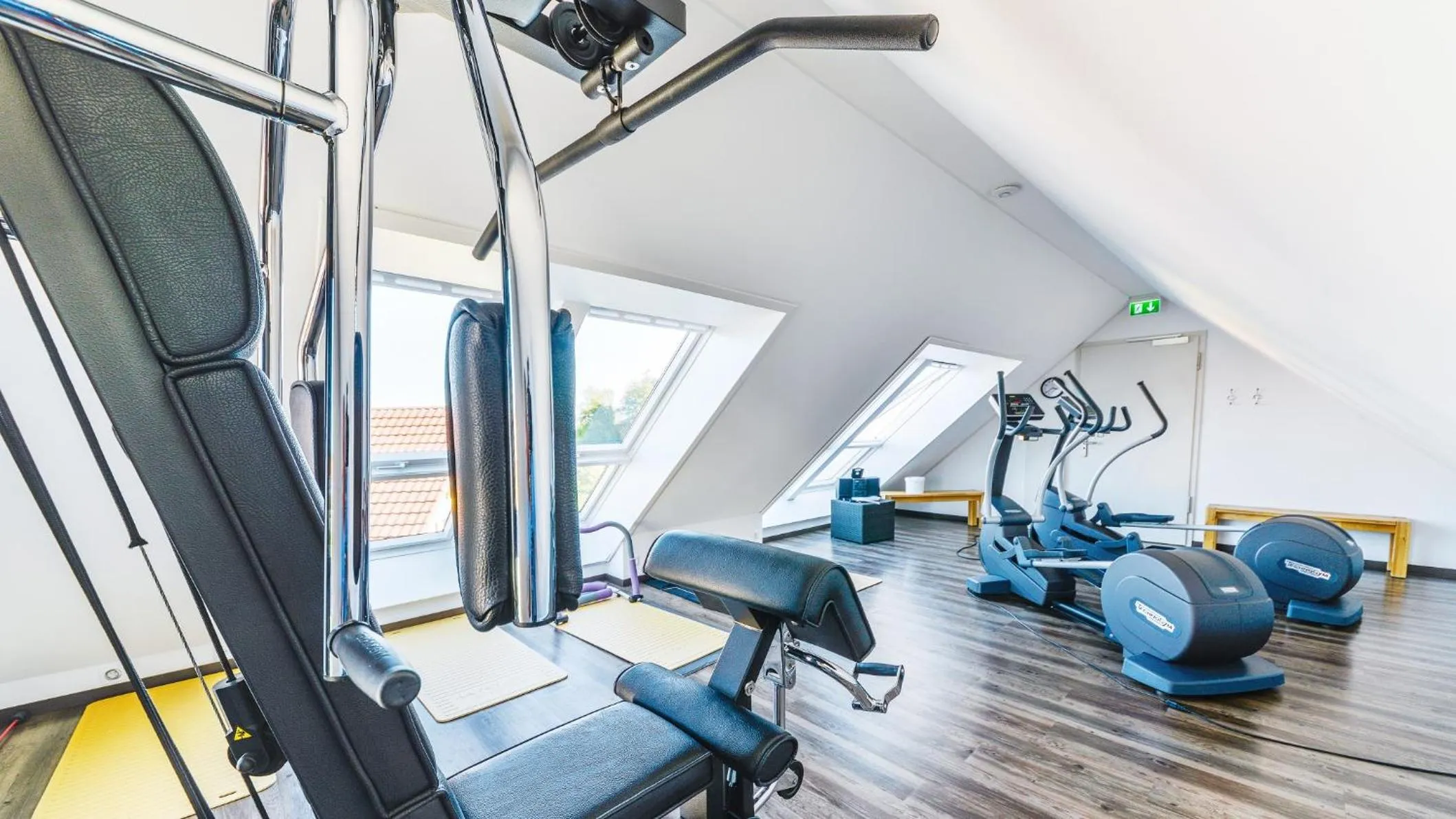 Fitness centre/facilities in Hotel Volapük