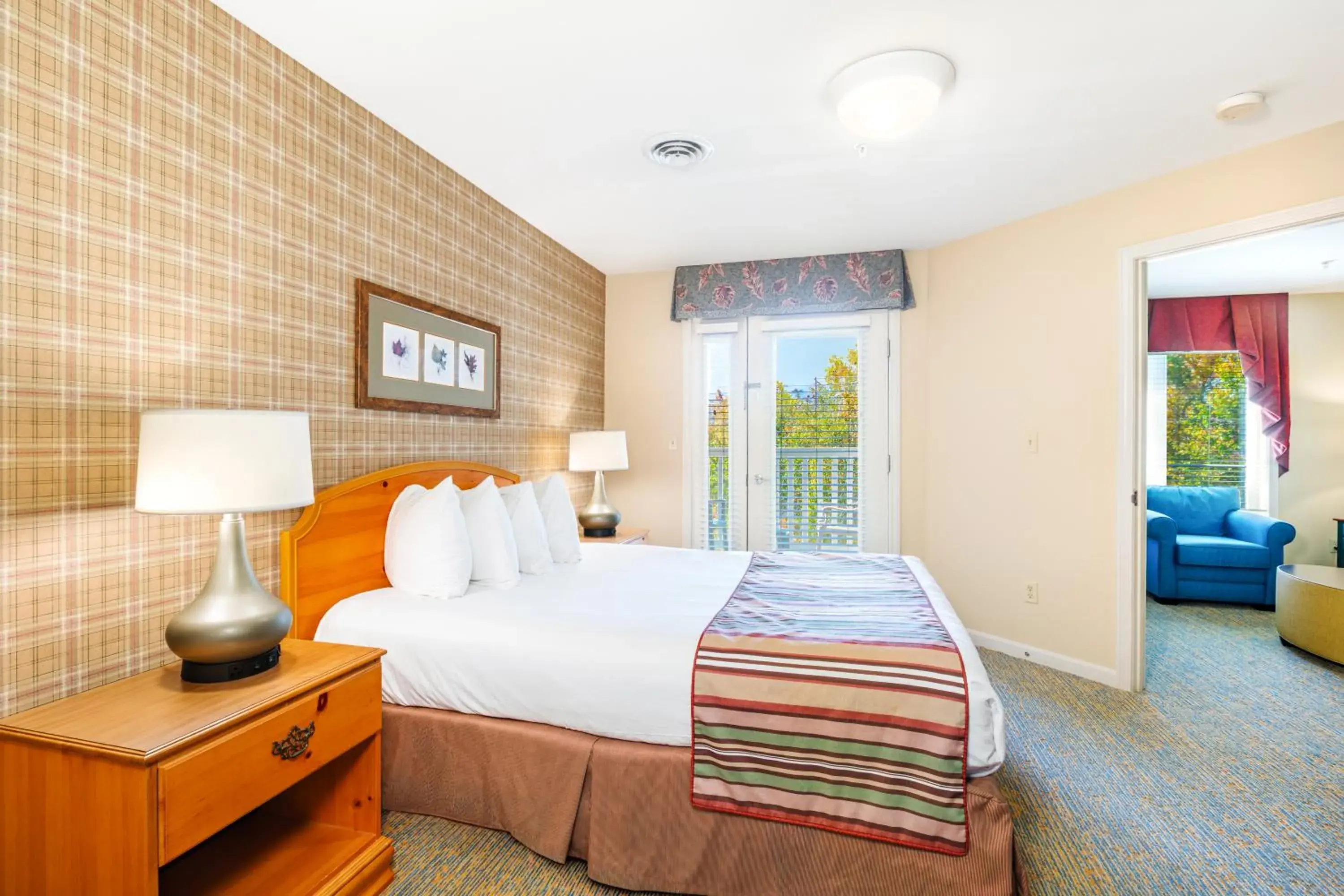 Bedroom, Bed in Vacation Village in the Berkshires Bedroom, Bed in Vacation Village in the Berkshires