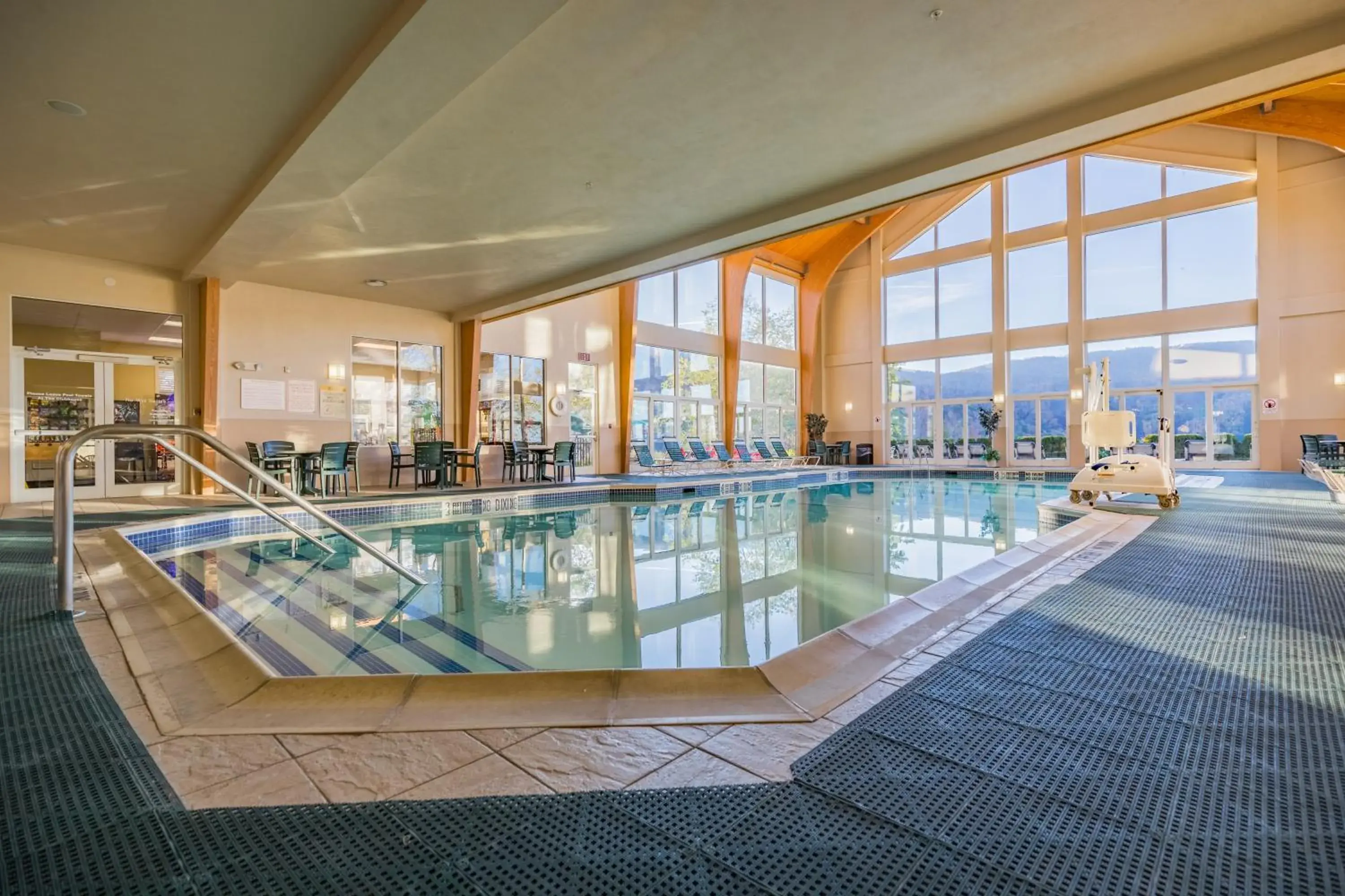 Swimming pool in Vacation Village in the Berkshires Swimming pool in Vacation Village in the Berkshires