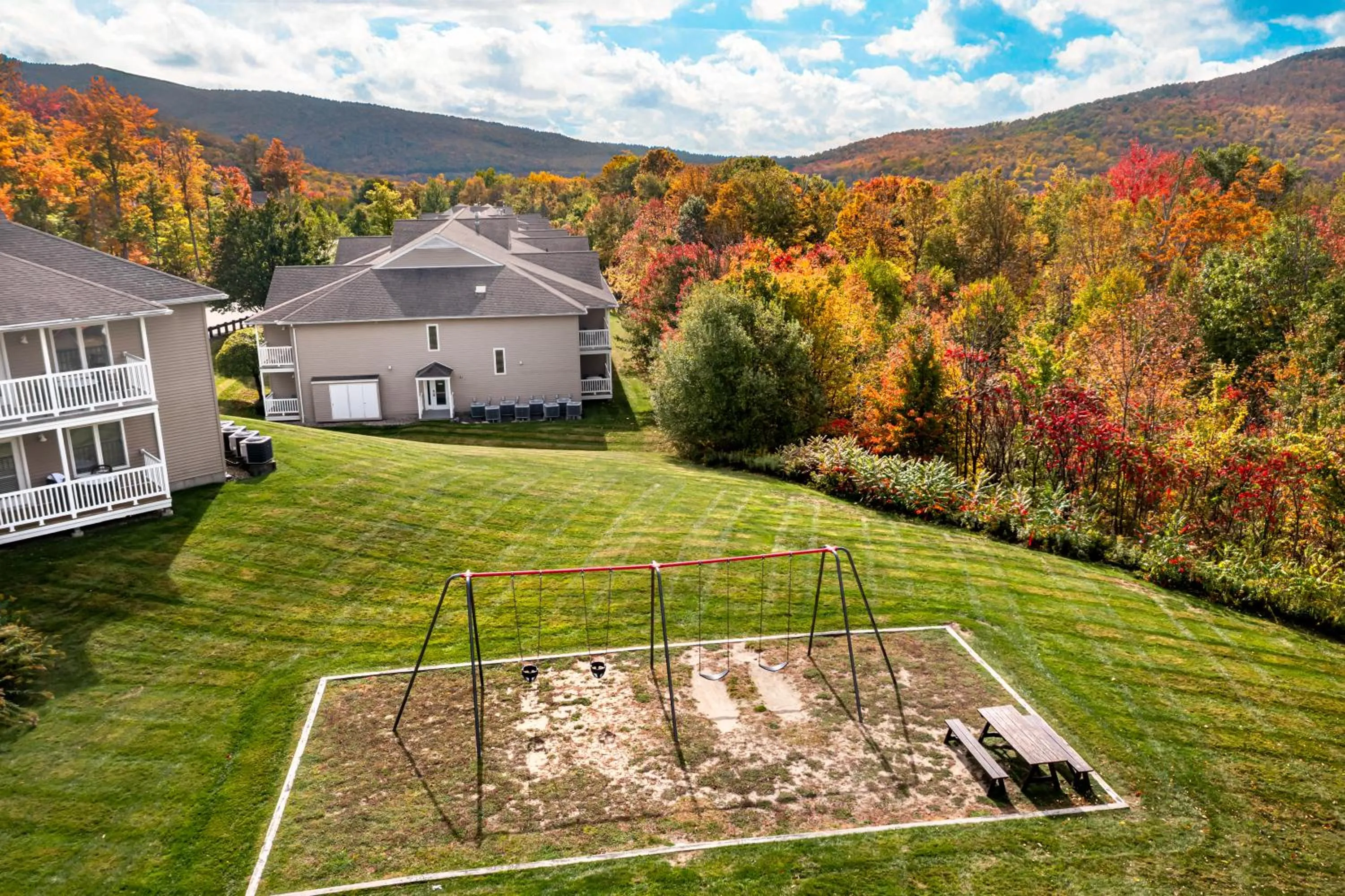 Natural landscape in Vacation Village in the Berkshires