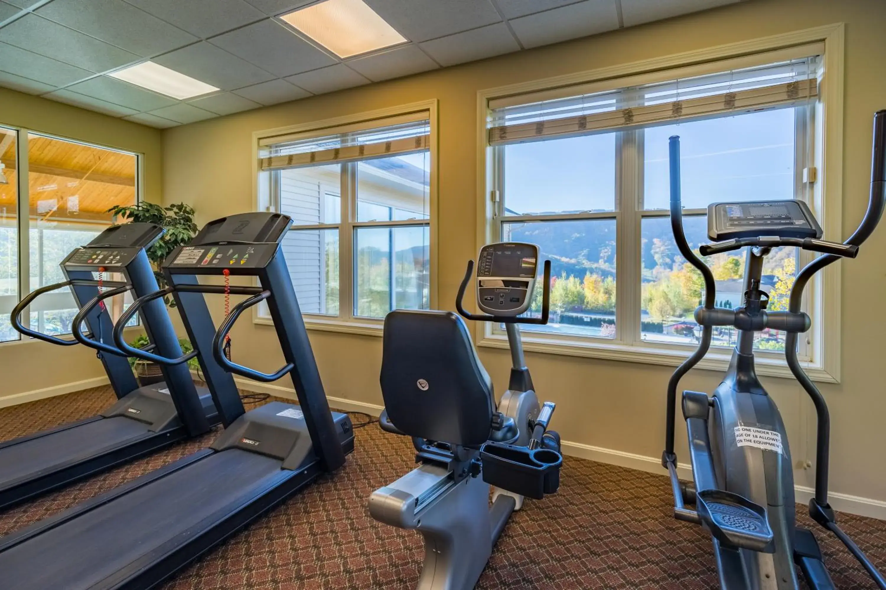 Fitness centre/facilities in Vacation Village in the Berkshires Fitness centre/facilities in Vacation Village in the Berkshires
