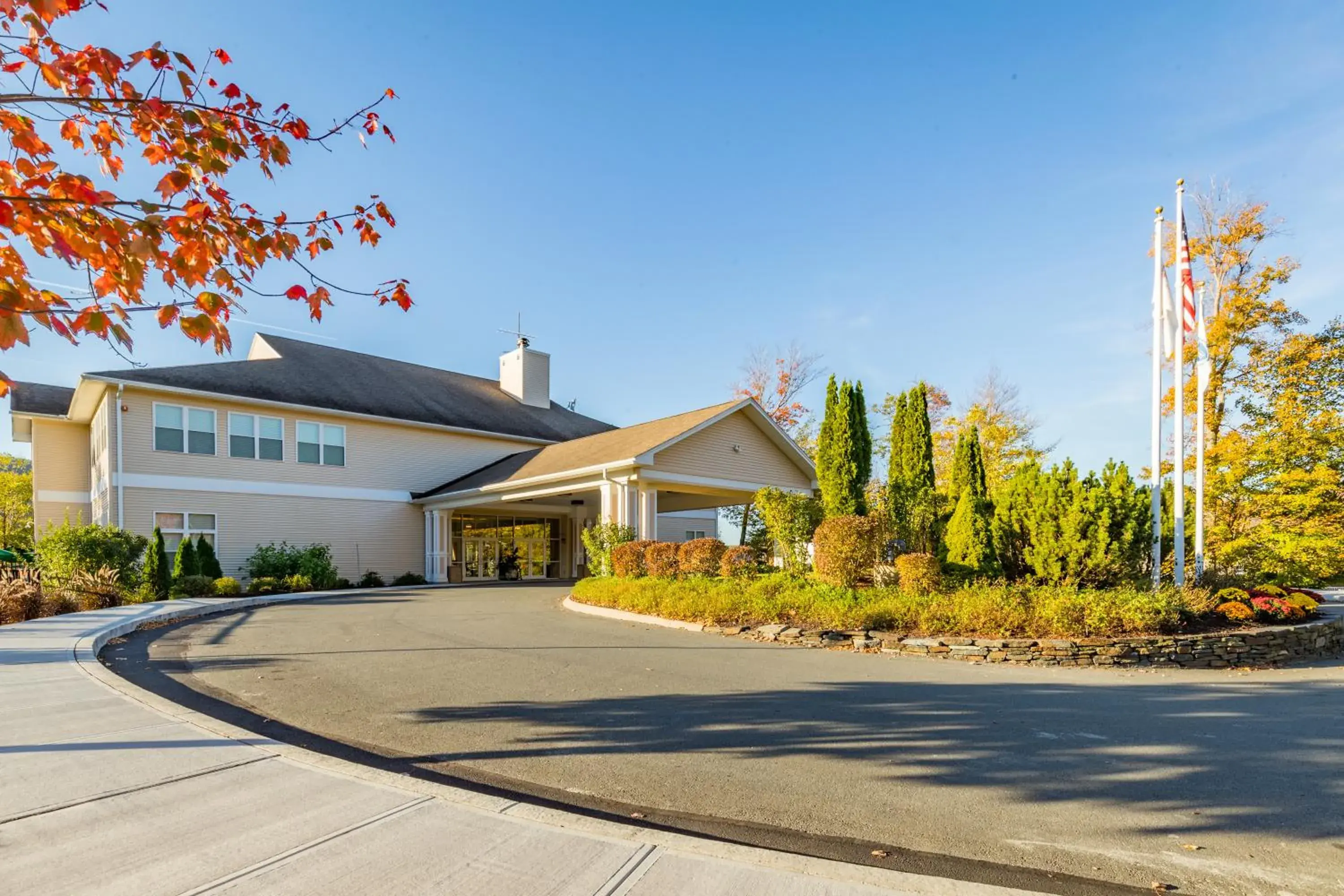 Facade/entrance in Vacation Village in the Berkshires Facade/entrance in Vacation Village in the Berkshires