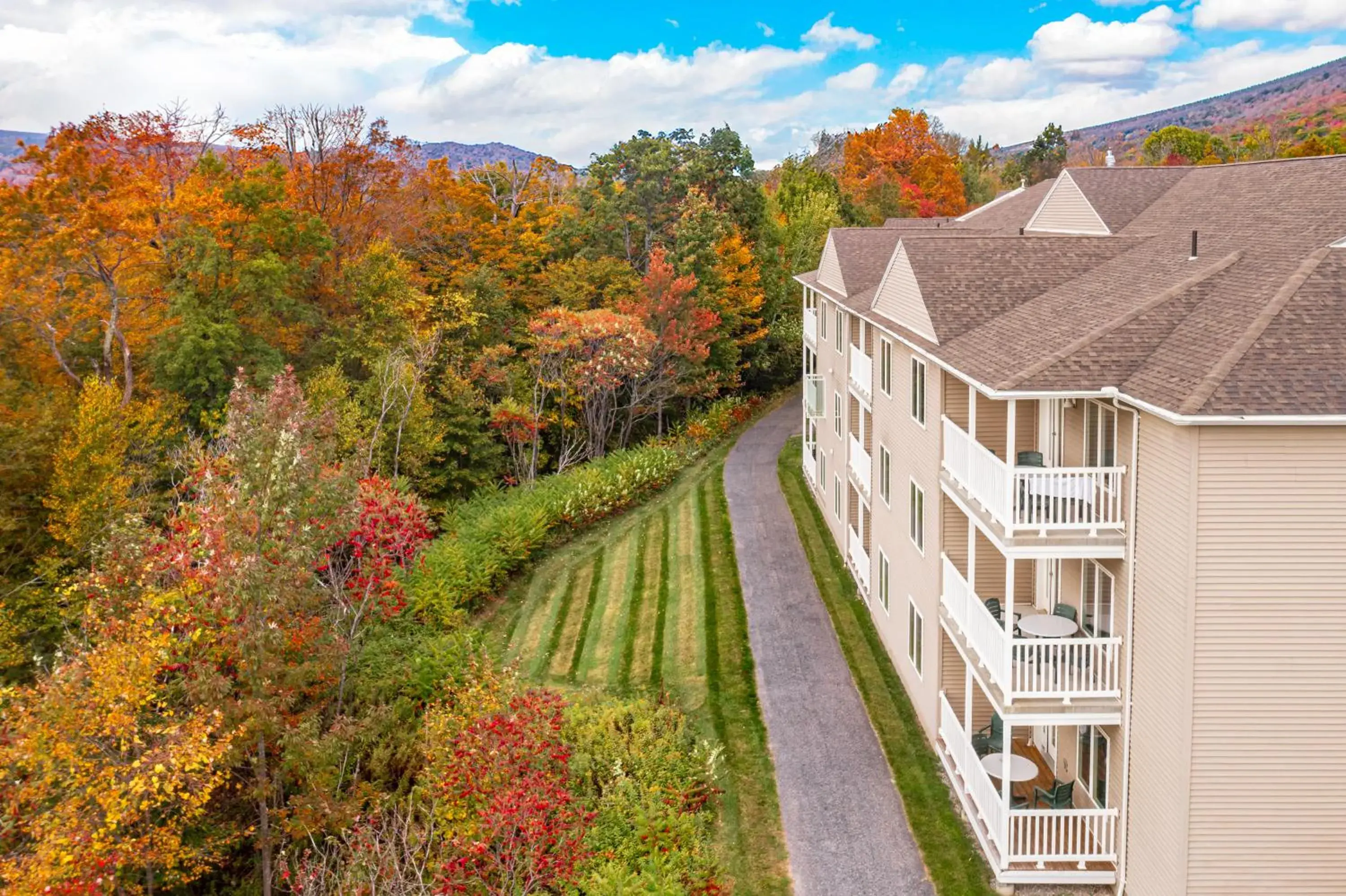 Mountain view in Vacation Village in the Berkshires Mountain view in Vacation Village in the Berkshires