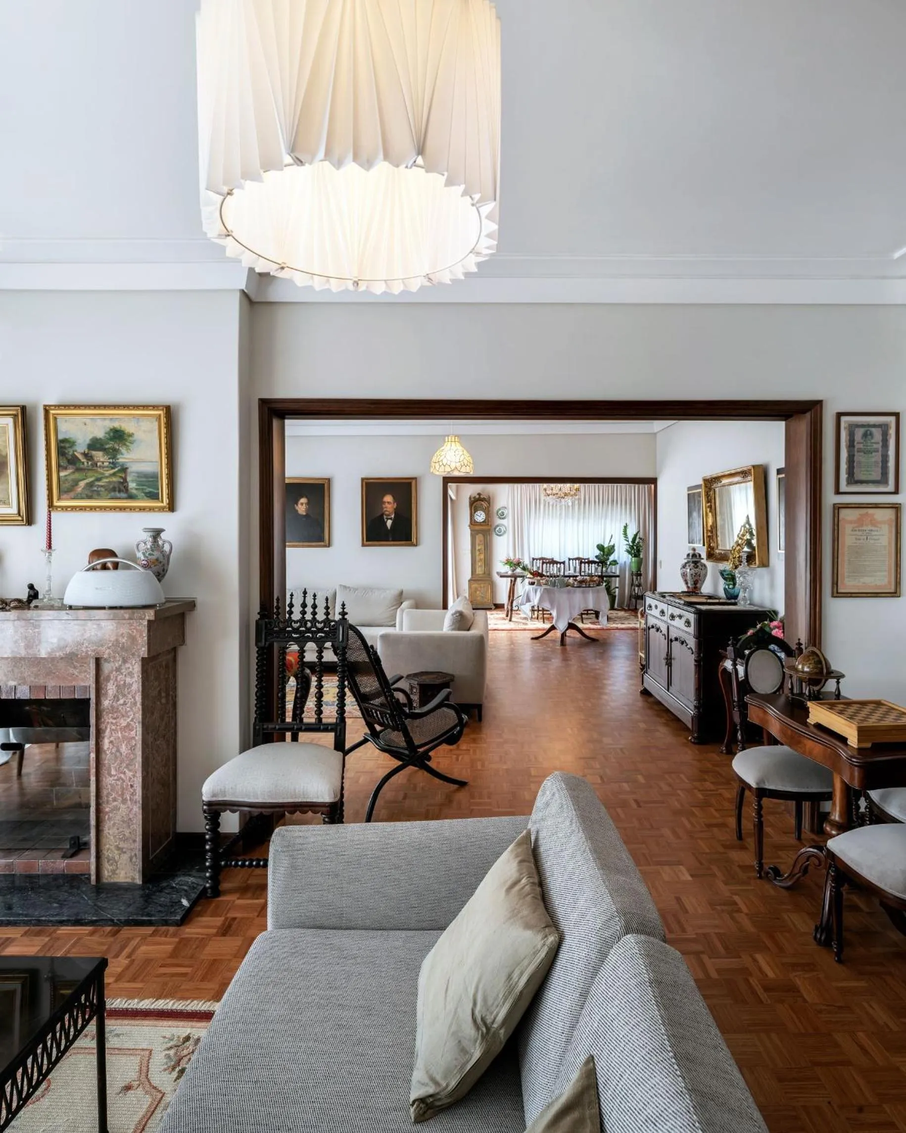 Living room in Santiago Family House