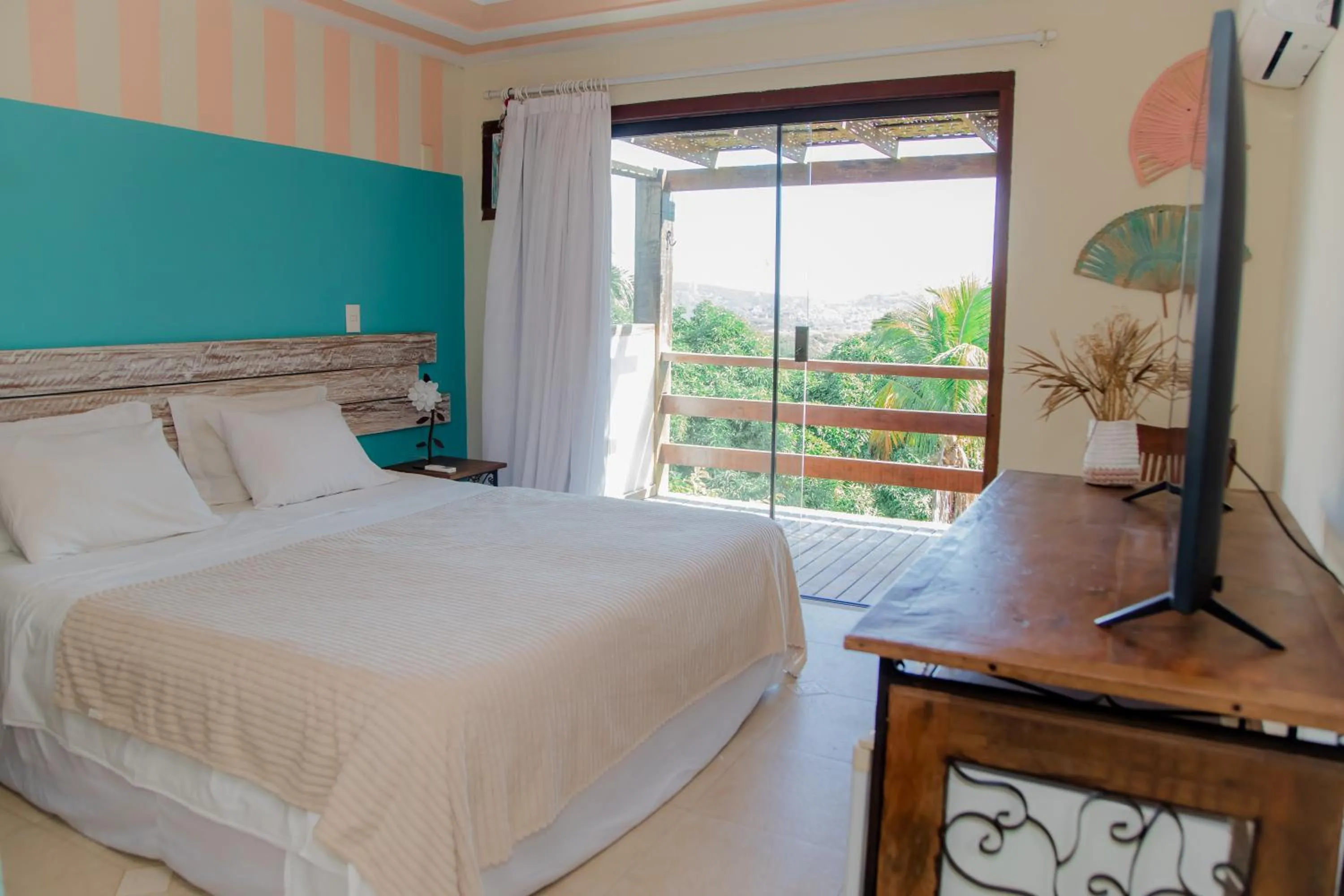 Bedroom, Bed in Pousada Peninsula de Buzios