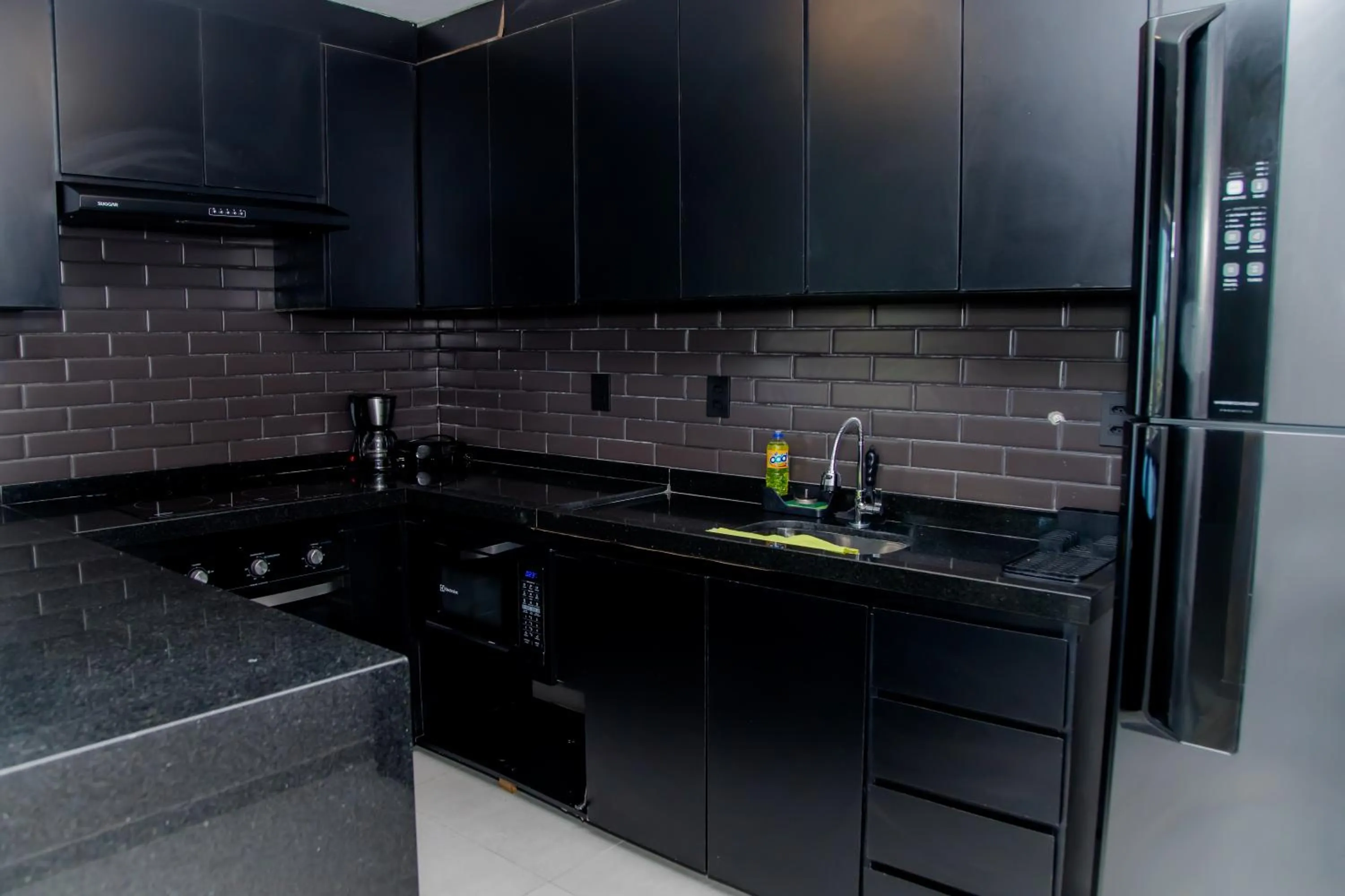 kitchen in Pousada Peninsula de Buzios