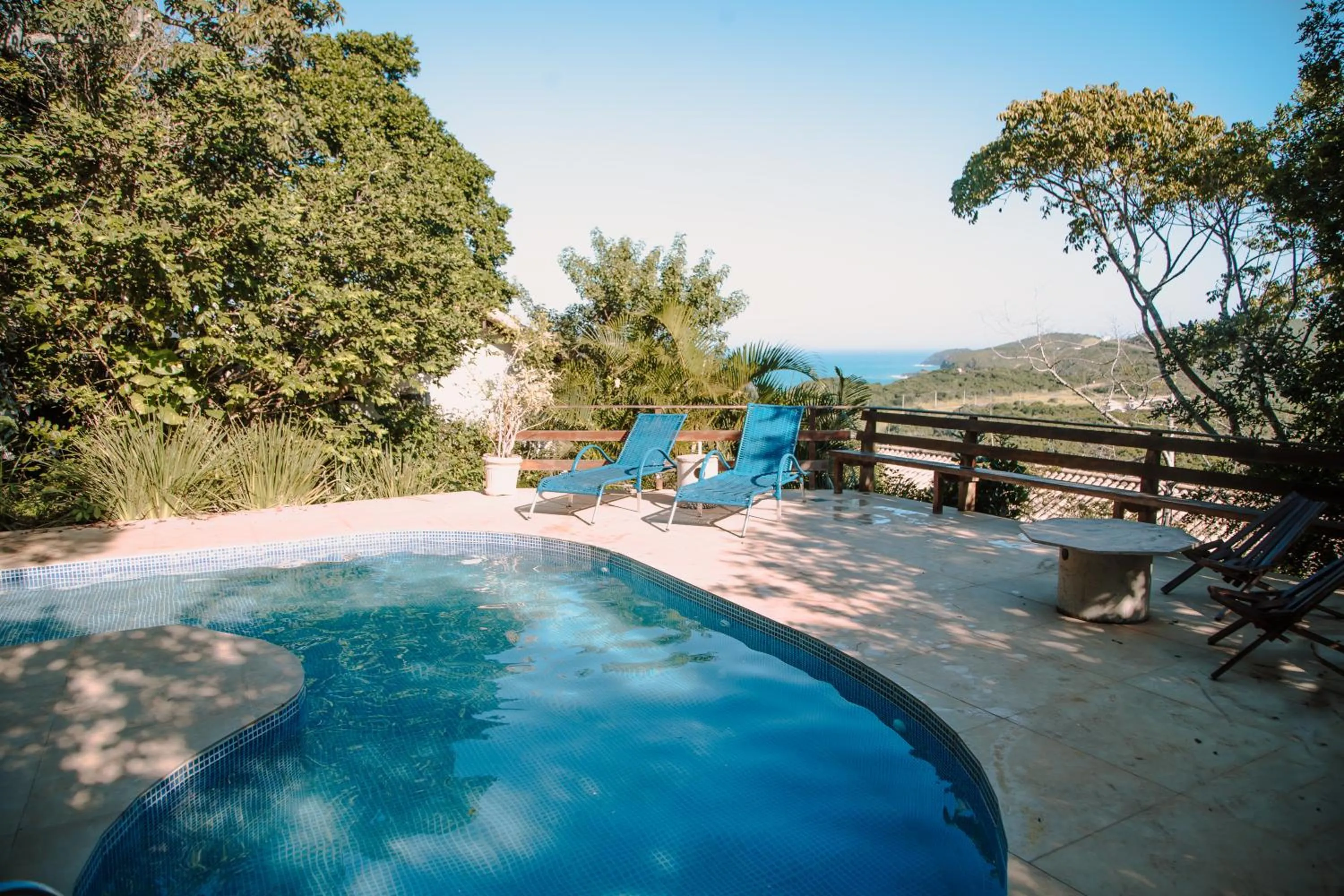 Swimming pool in Pousada Peninsula de Buzios
