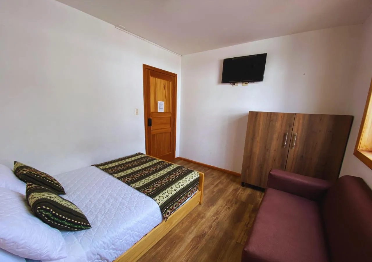 Bed in Hotel Chasky Cuenca