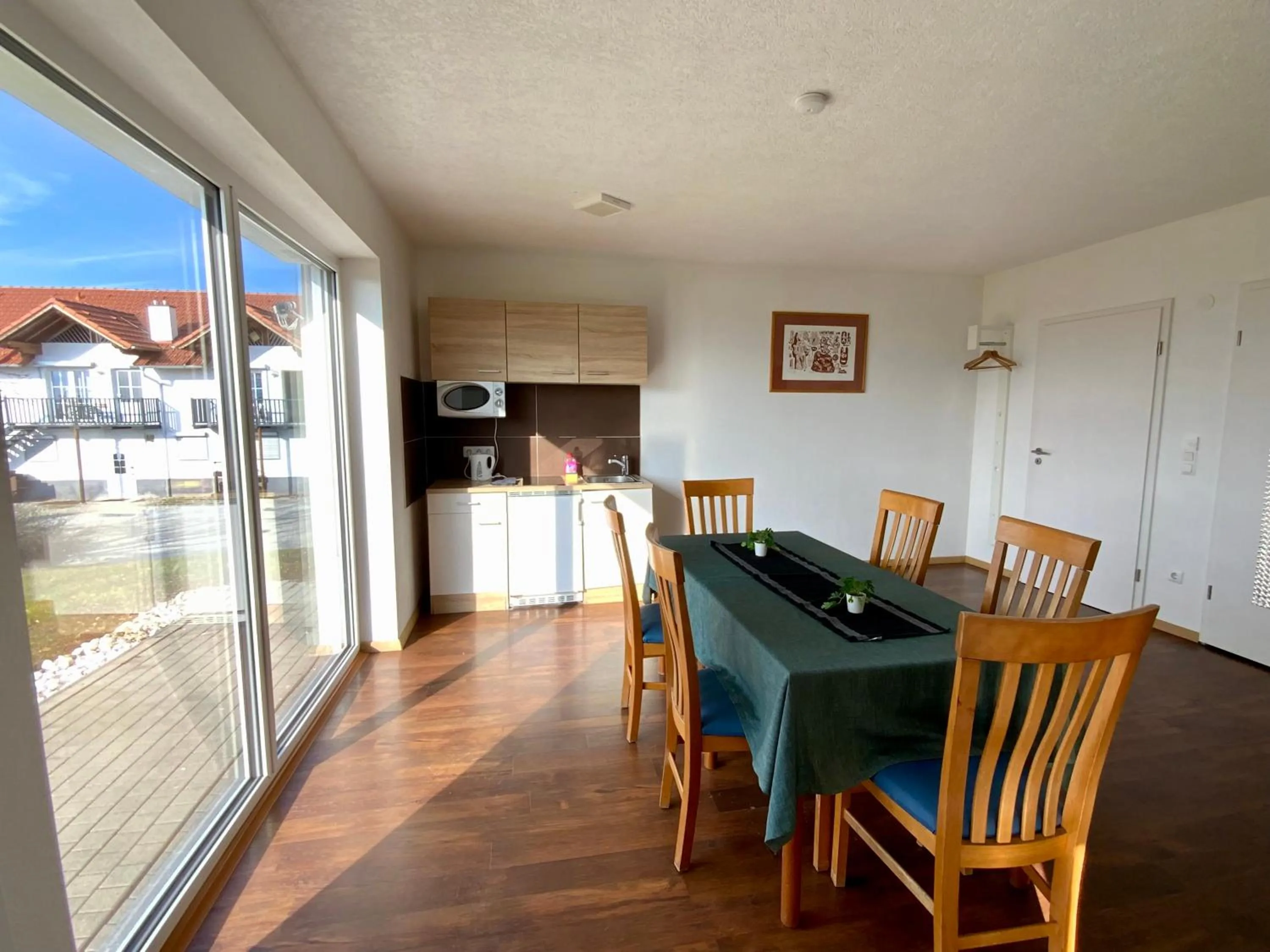 Kitchen or kitchenette in Geinberg Suites & Via Nova Lodges