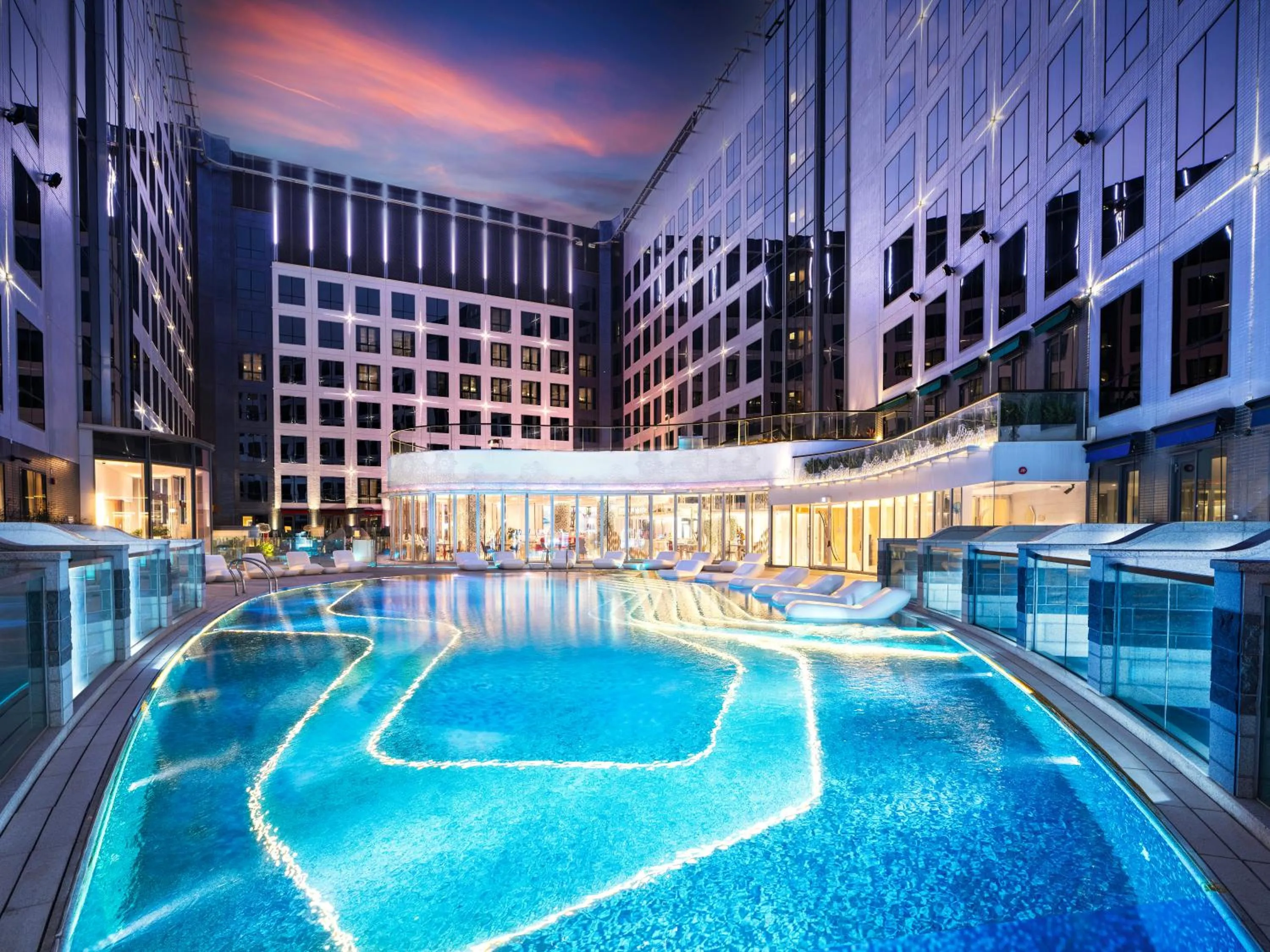 Swimming pool in Regala Skycity Hotel by Regal Hotels
