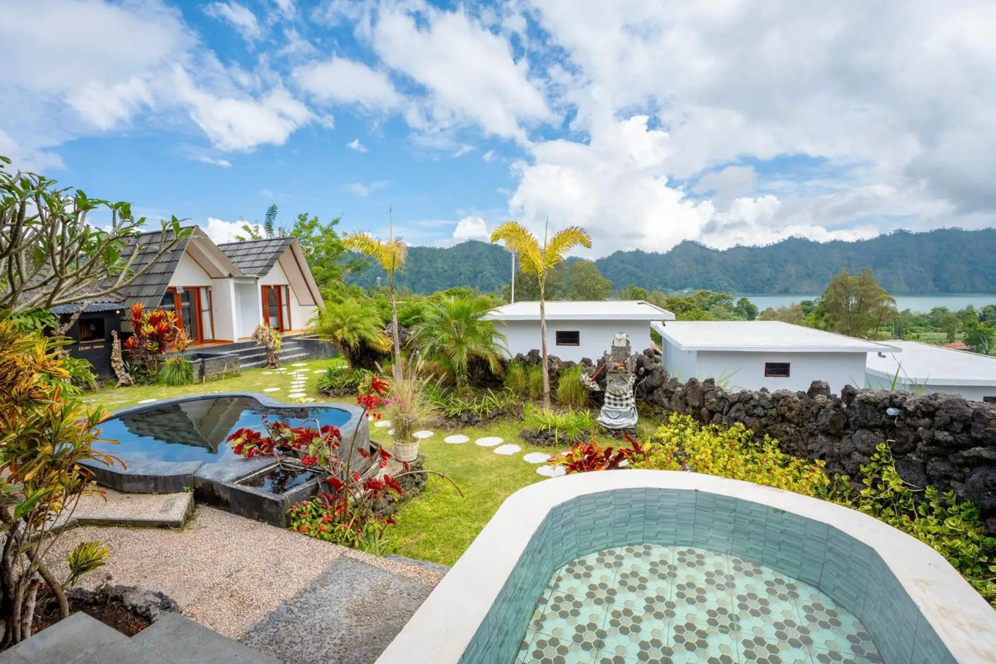 Pool view in Break Villa Kintamani