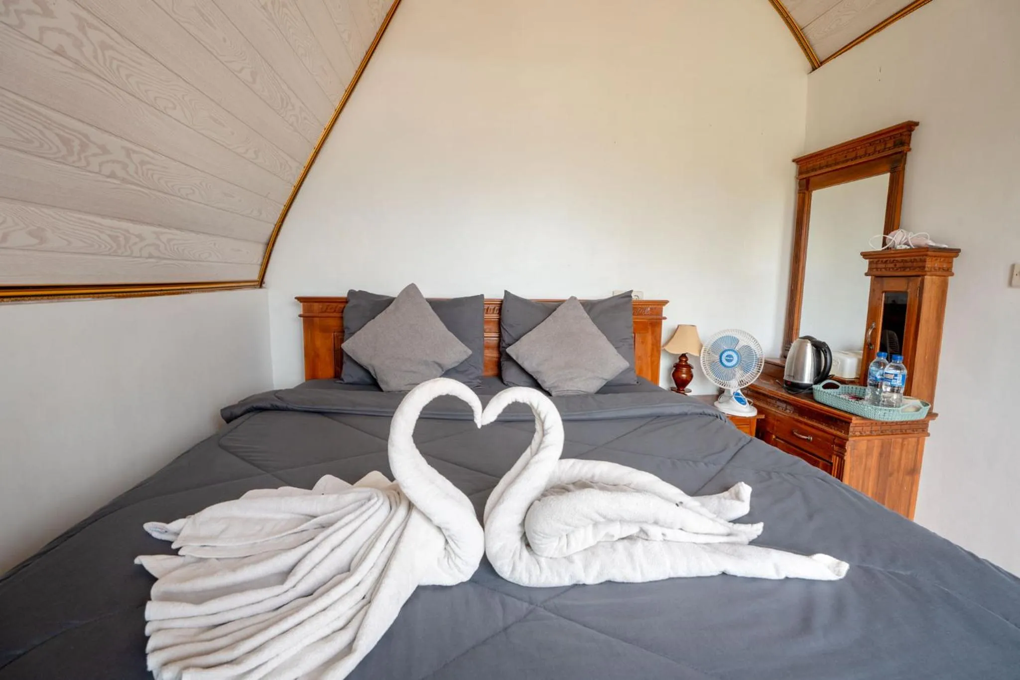 Bedroom, Bed in Break Villa Kintamani