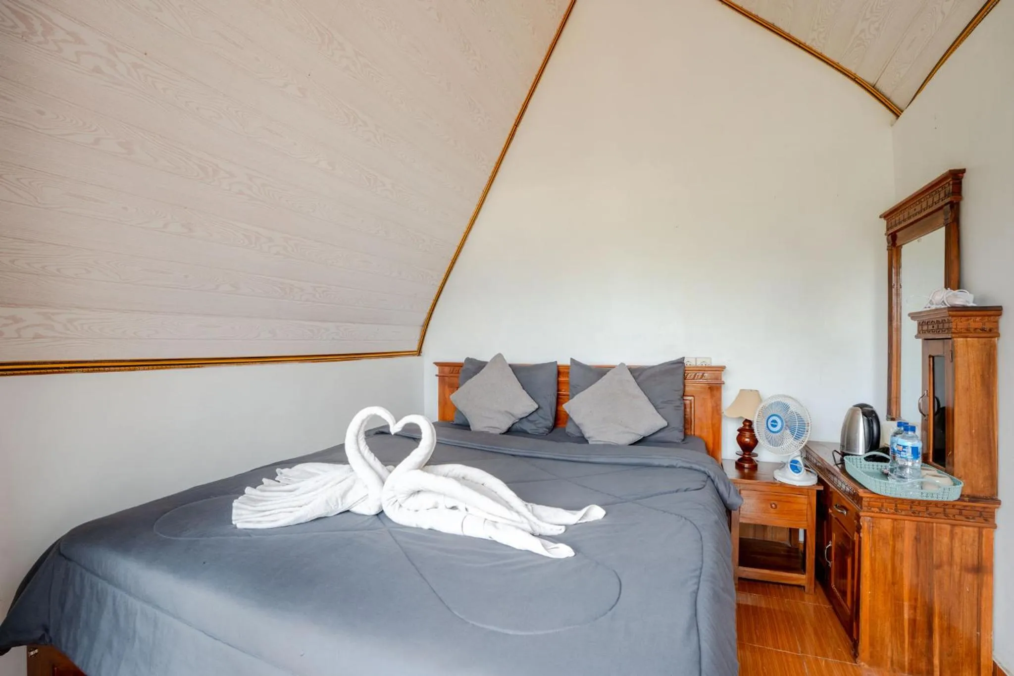 Bed in Break Villa Kintamani