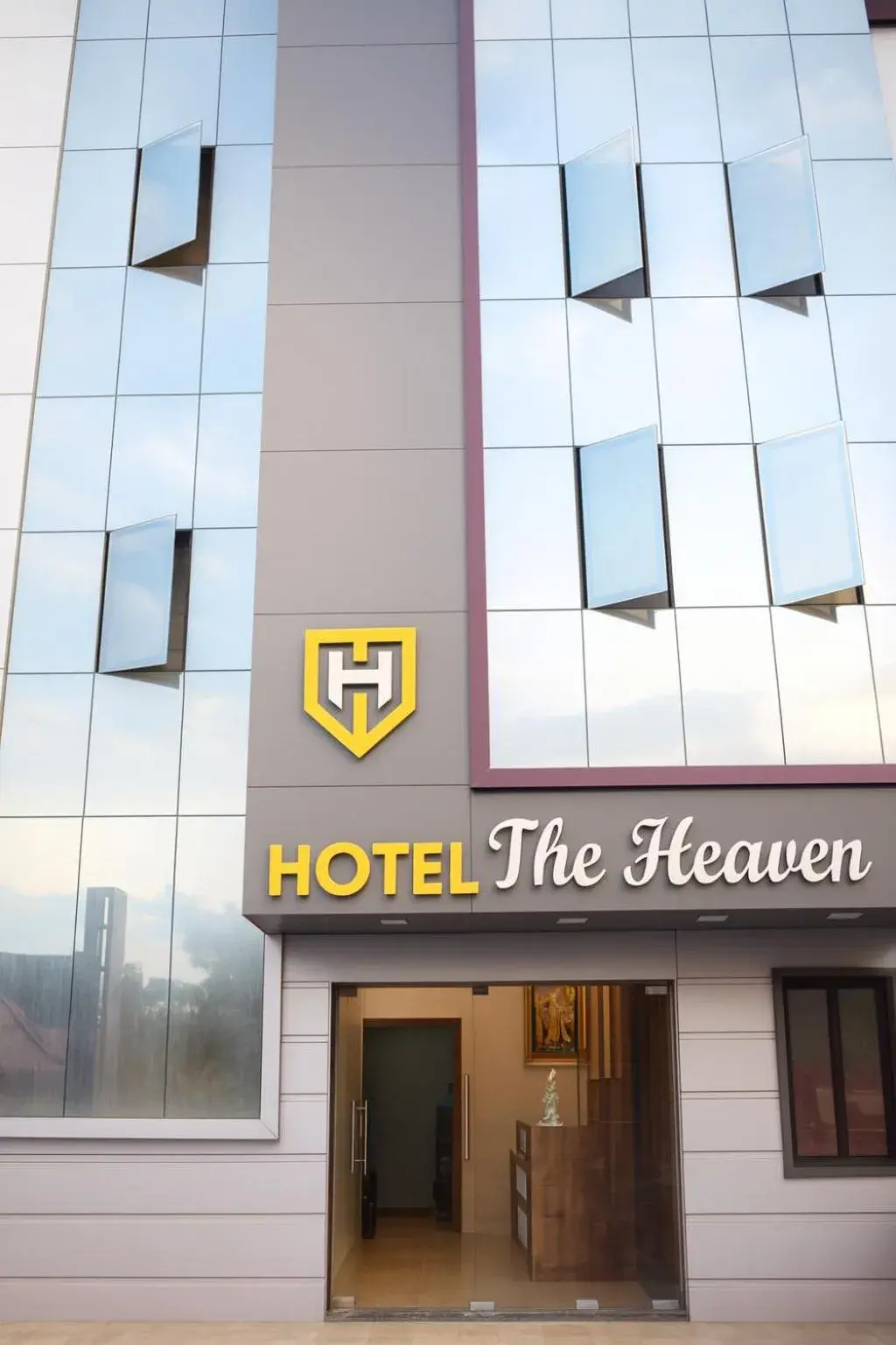 Facade/entrance in The Sky Comfort - Hotel The Heaven, Dwarka Facade/entrance in The Sky Comfort - Hotel The Heaven, Dwarka