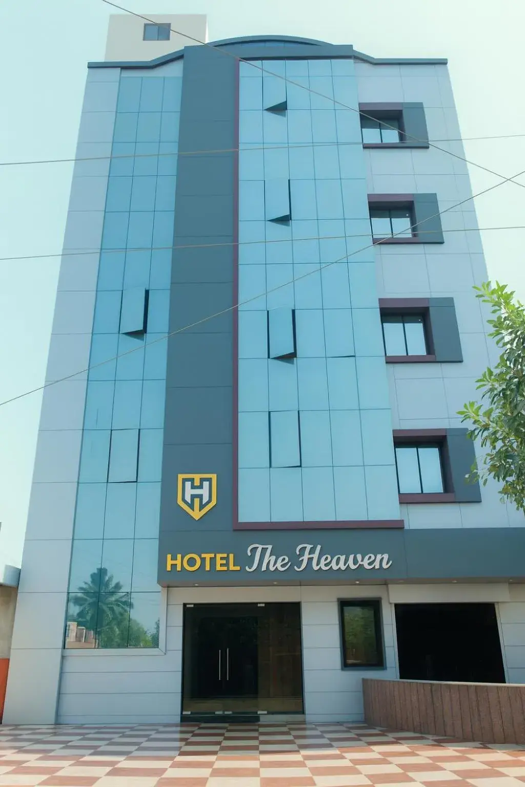 Property building in The Sky Comfort - Hotel The Heaven, Dwarka Property building in The Sky Comfort - Hotel The Heaven, Dwarka