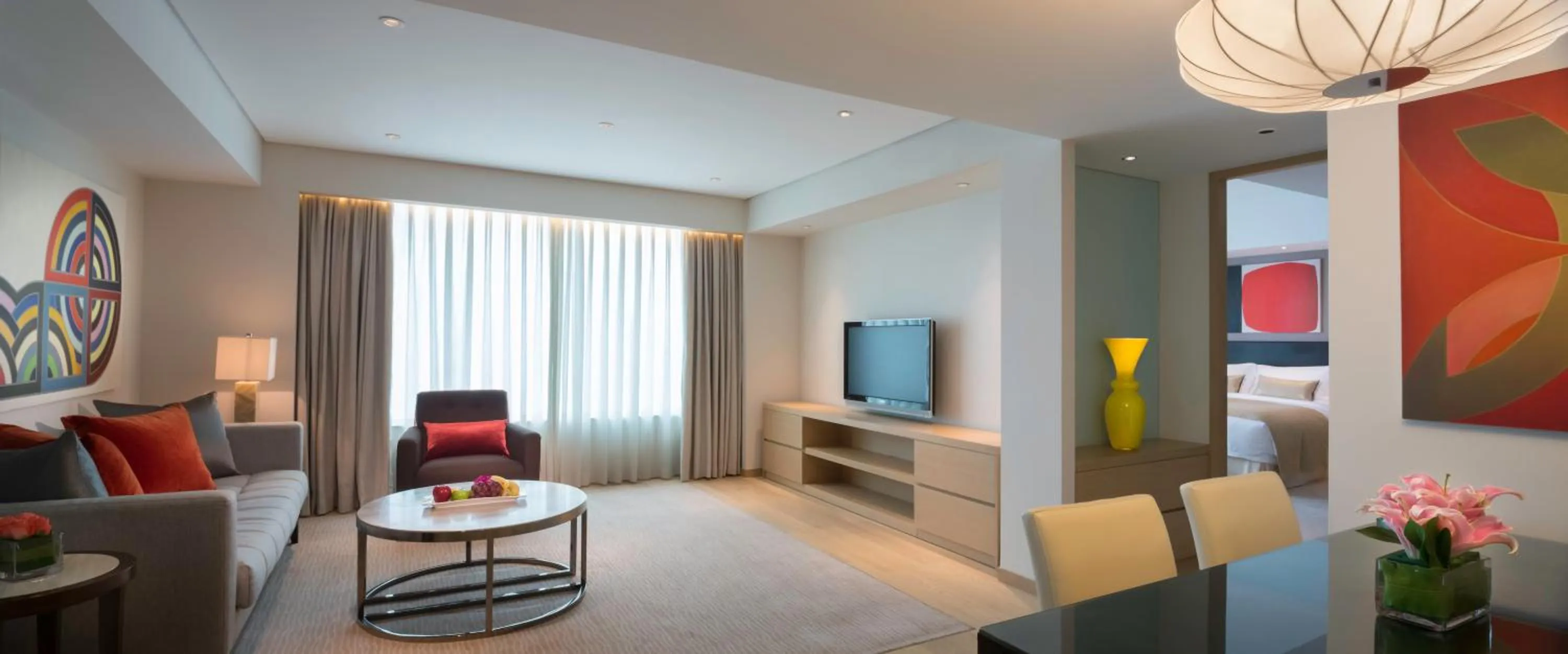 Photo of the whole room in Marco Polo Wuhan