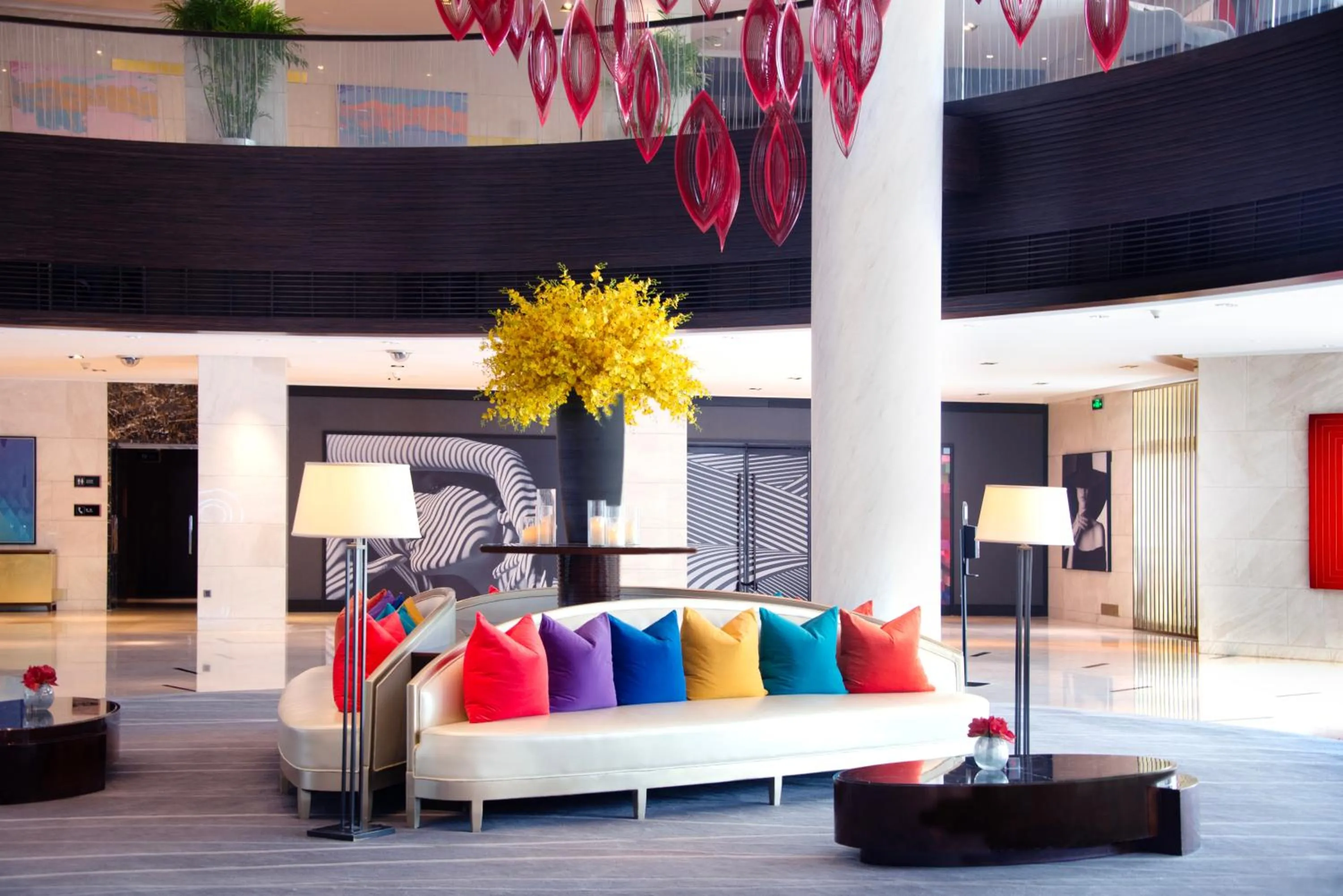 Lobby or reception in Marco Polo Wuhan