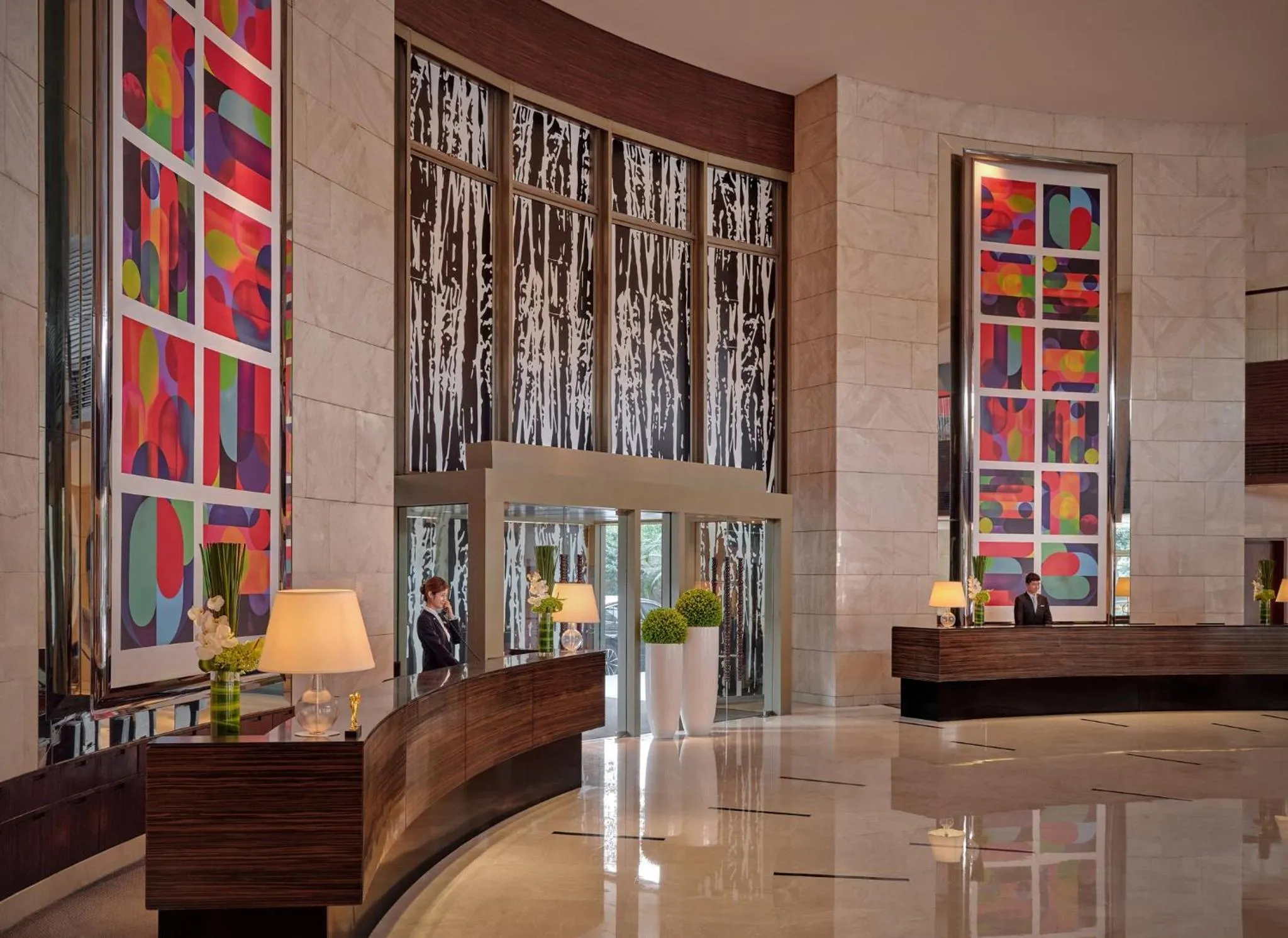 Lobby or reception in Marco Polo Wuhan