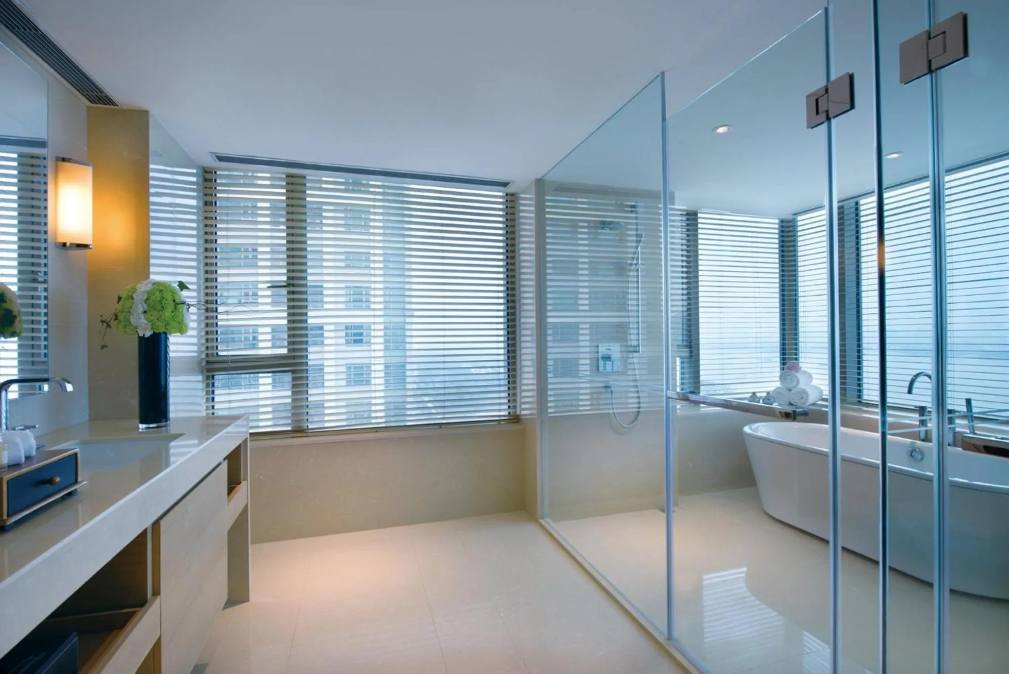 Bathroom in Marco Polo Wuhan