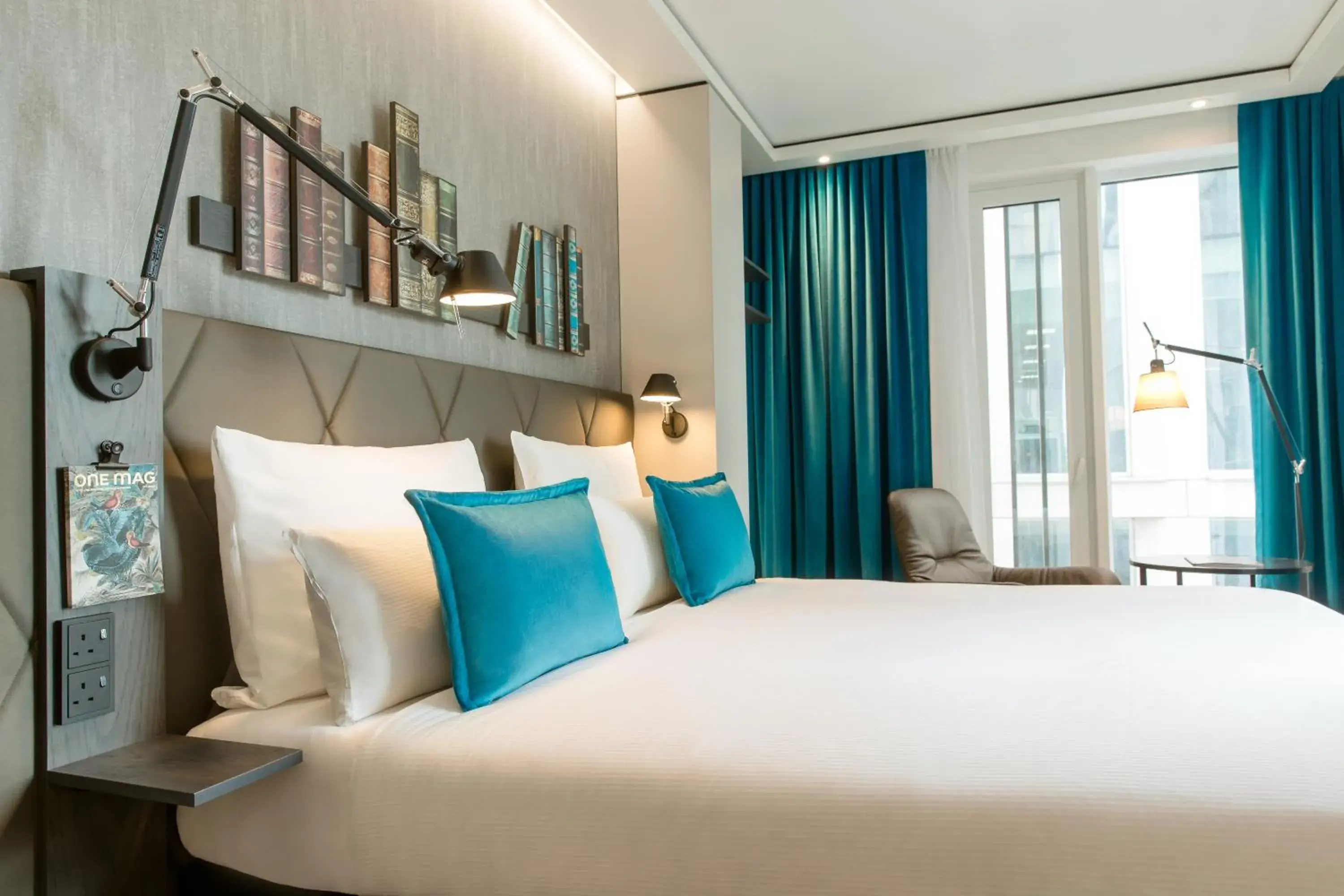 Bedroom, Bed in Motel One Manchester-St. Peter´s Square