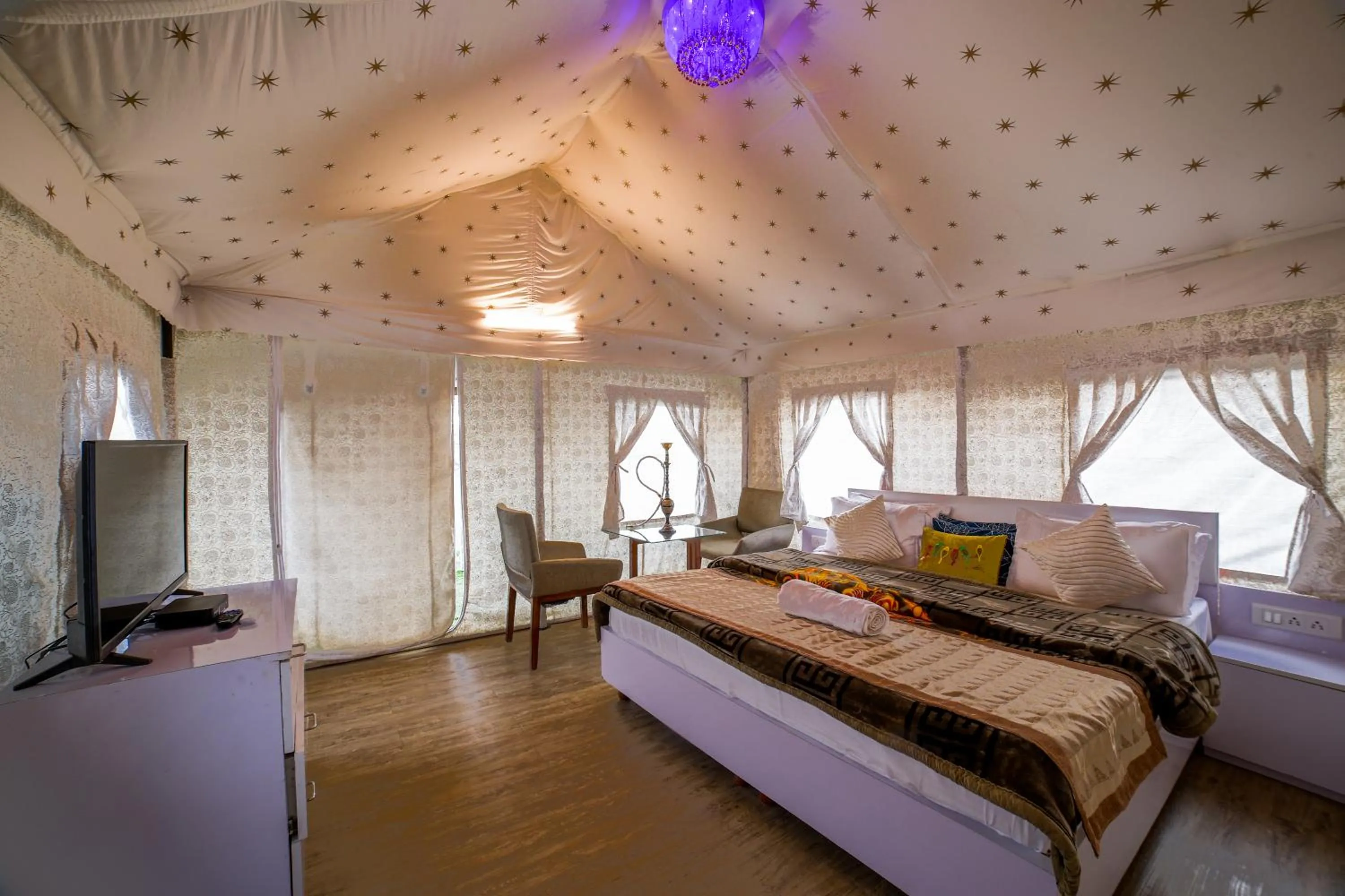 Dawn N Dusk Glamping tents with quintessential valley view