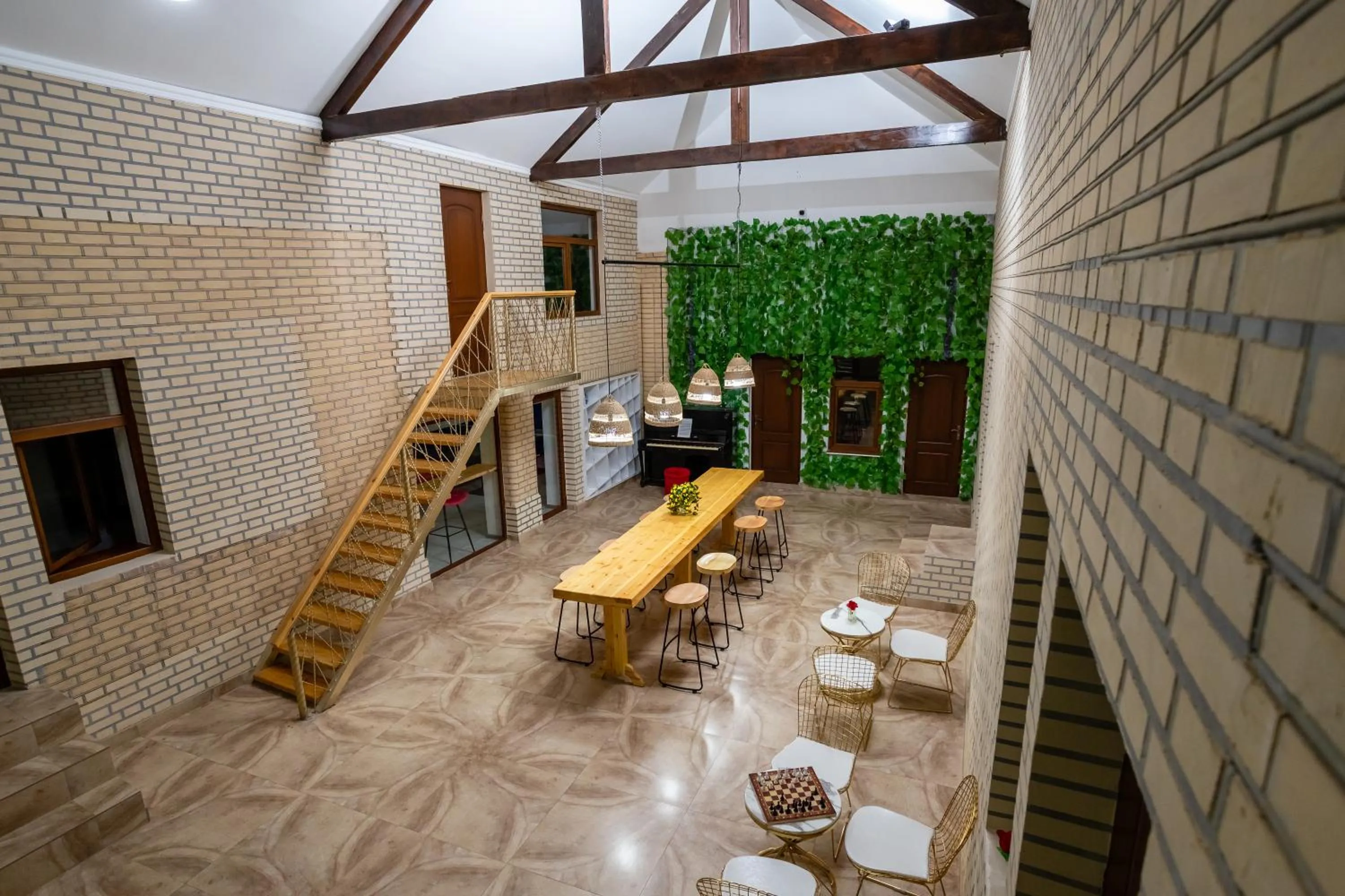 Living room in Heartland Hostel Samarkand