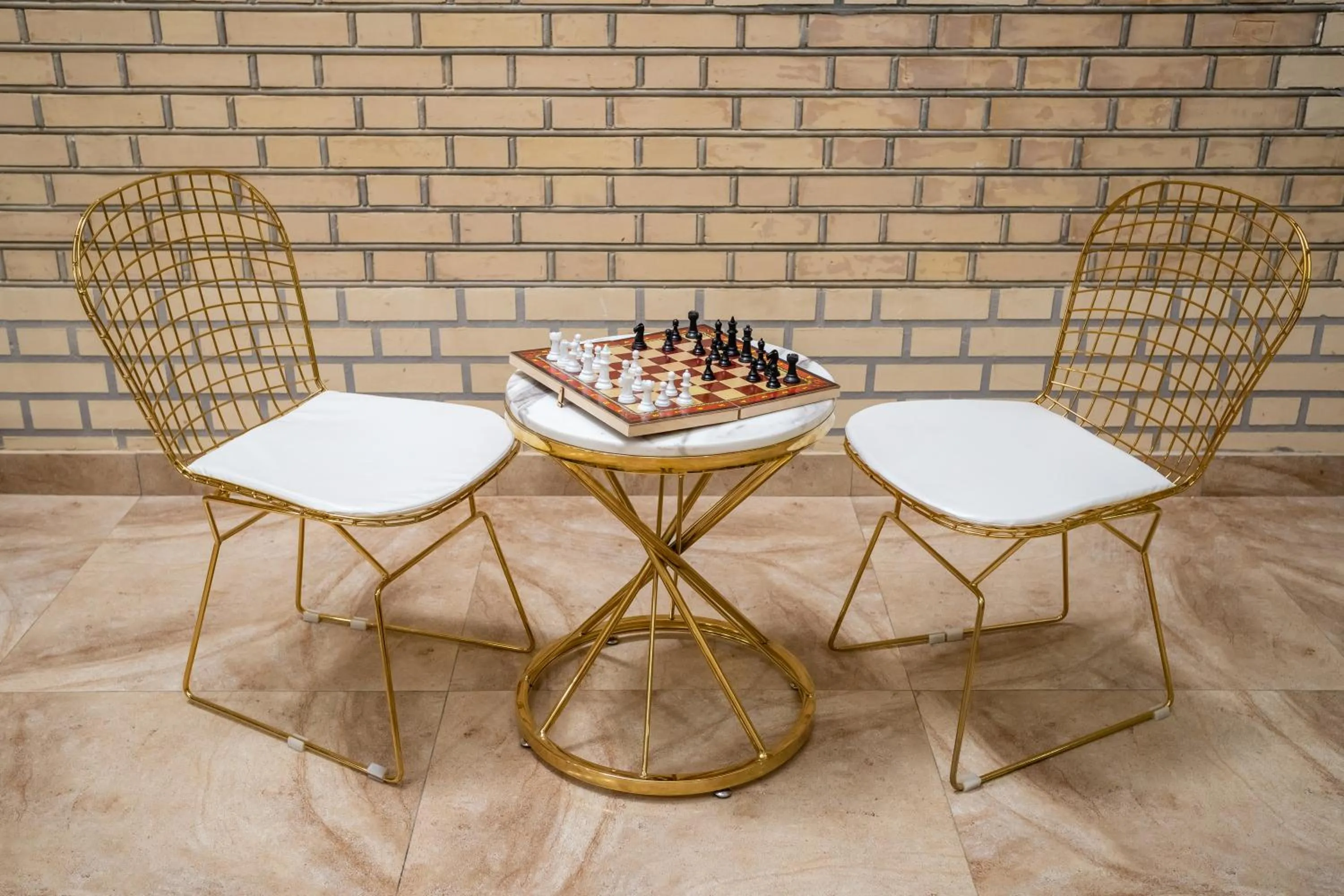 Seating area in Heartland Hostel Samarkand