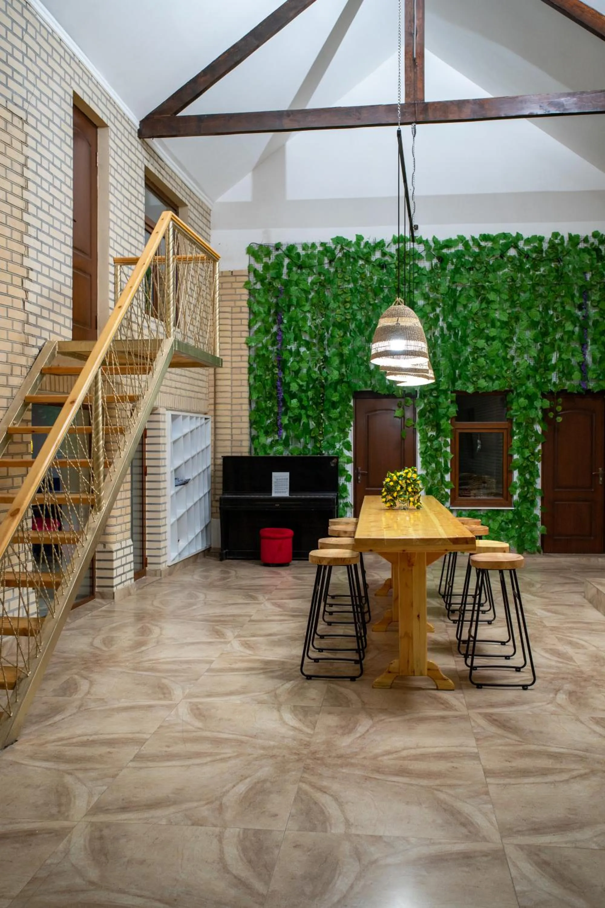 Dining area in Heartland Hostel Samarkand