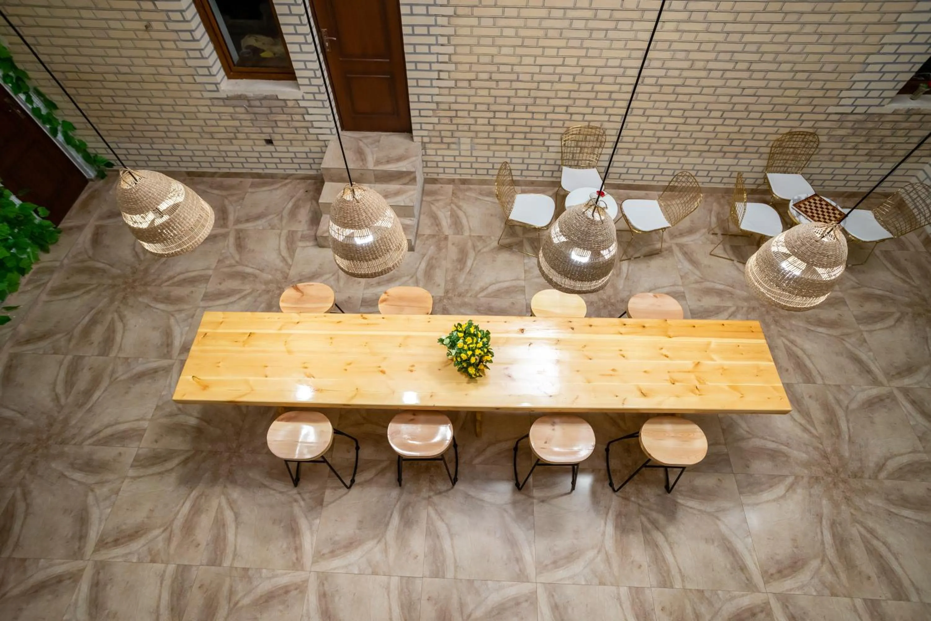 Living room in Heartland Hostel Samarkand