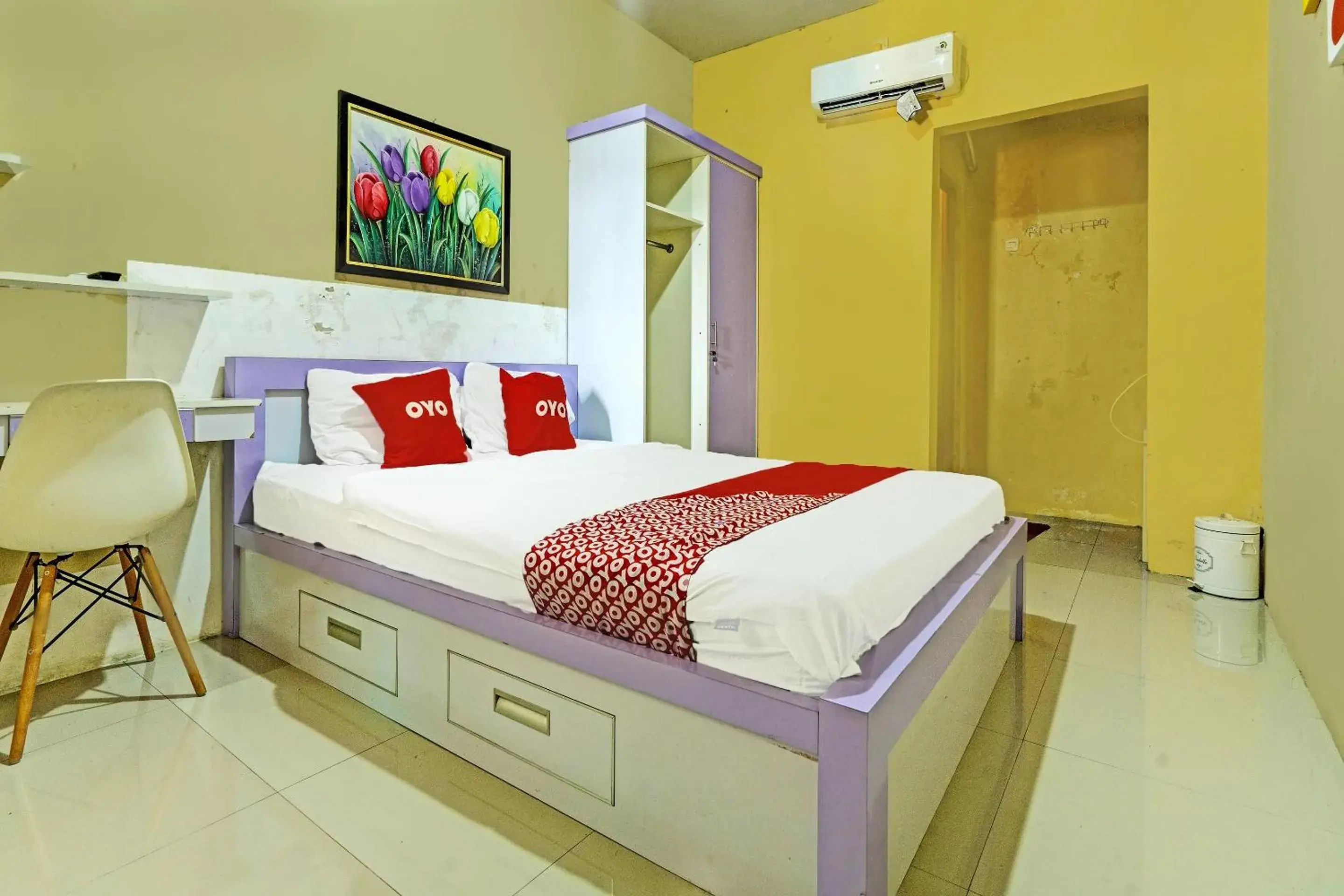 Bedroom, Bed in OYO 91955 Pondokan Cempaka Bedroom, Bed in OYO 91955 Pondokan Cempaka