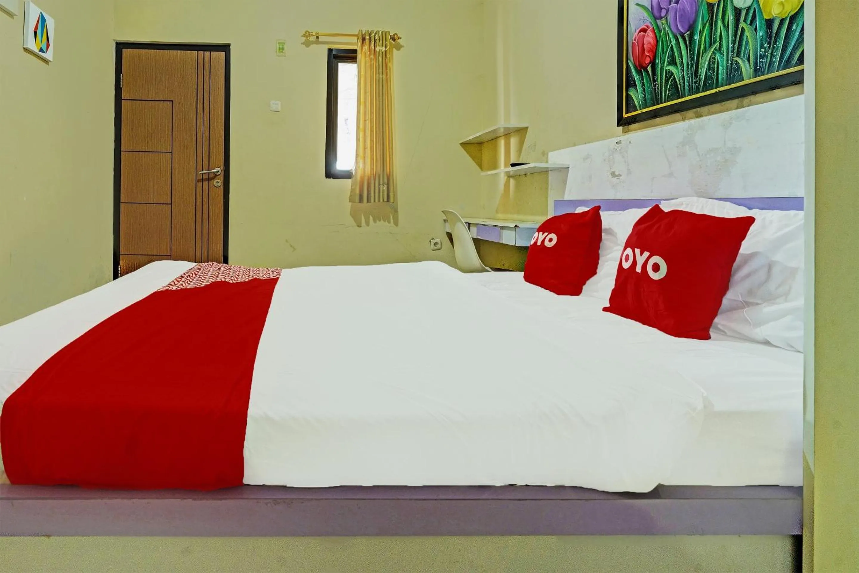 Bedroom, Bed in OYO 91955 Pondokan Cempaka