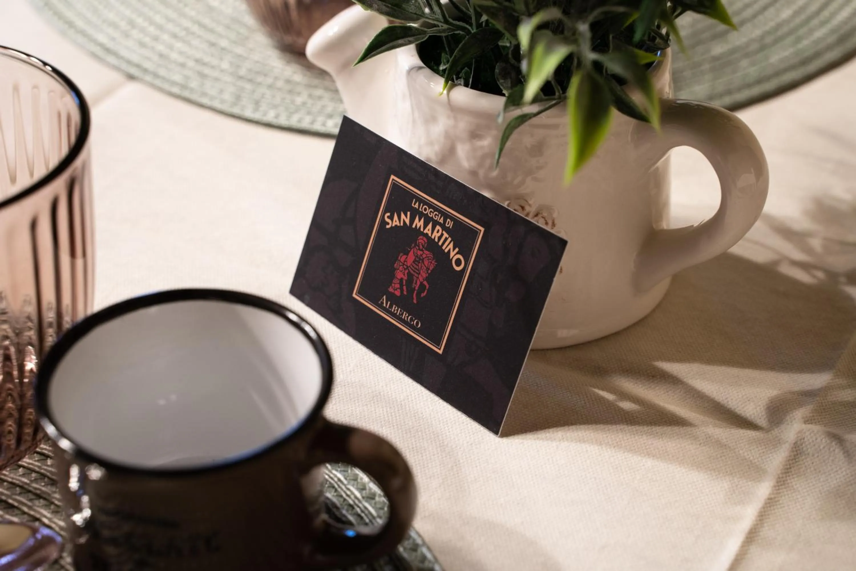 Coffee/tea facilities in Albergo La Loggia di San Martino