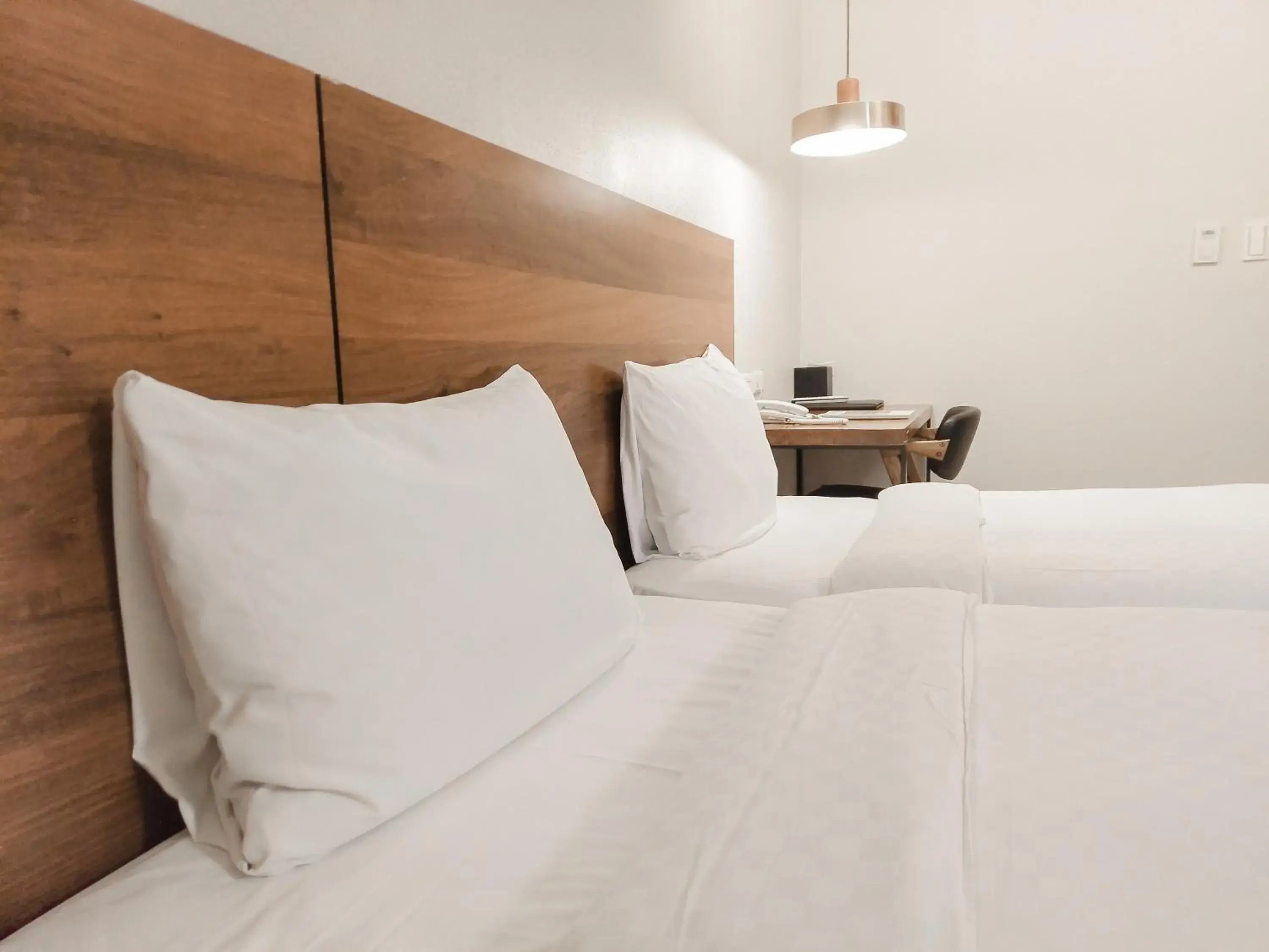 Bed in CHECK inn Express Taipei Station Bed in CHECK inn Express Taipei Station