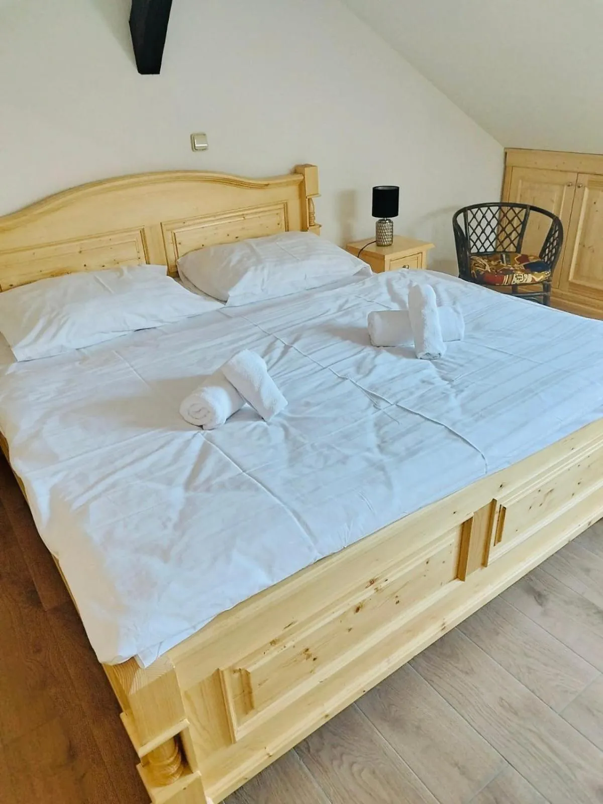 Bed in Hotel & wellness Hejtmanka