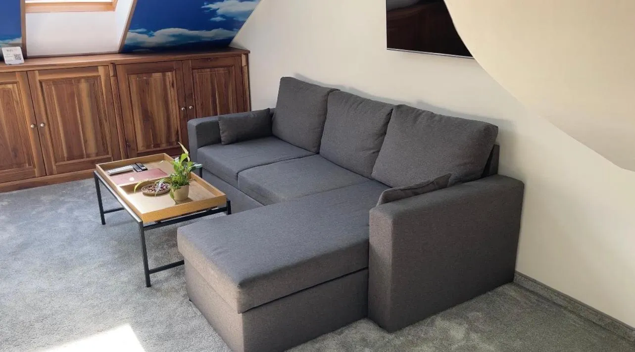 Seating area in Hotel & wellness Hejtmanka