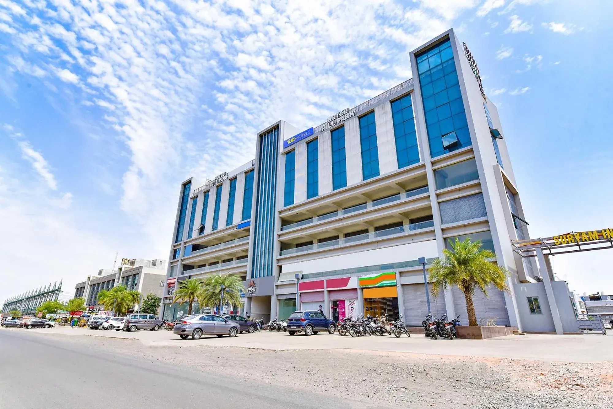 Property building in FabHotel Hill Park Property building in FabHotel Hill Park