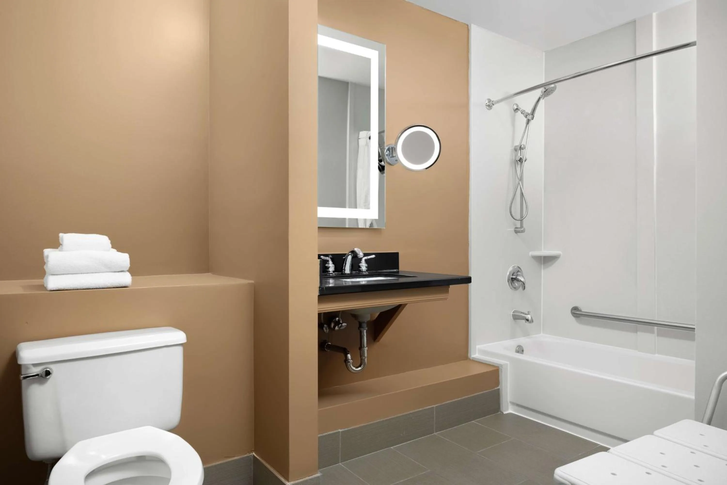 Bathroom in Doubletree By Hilton Greensboro Airport