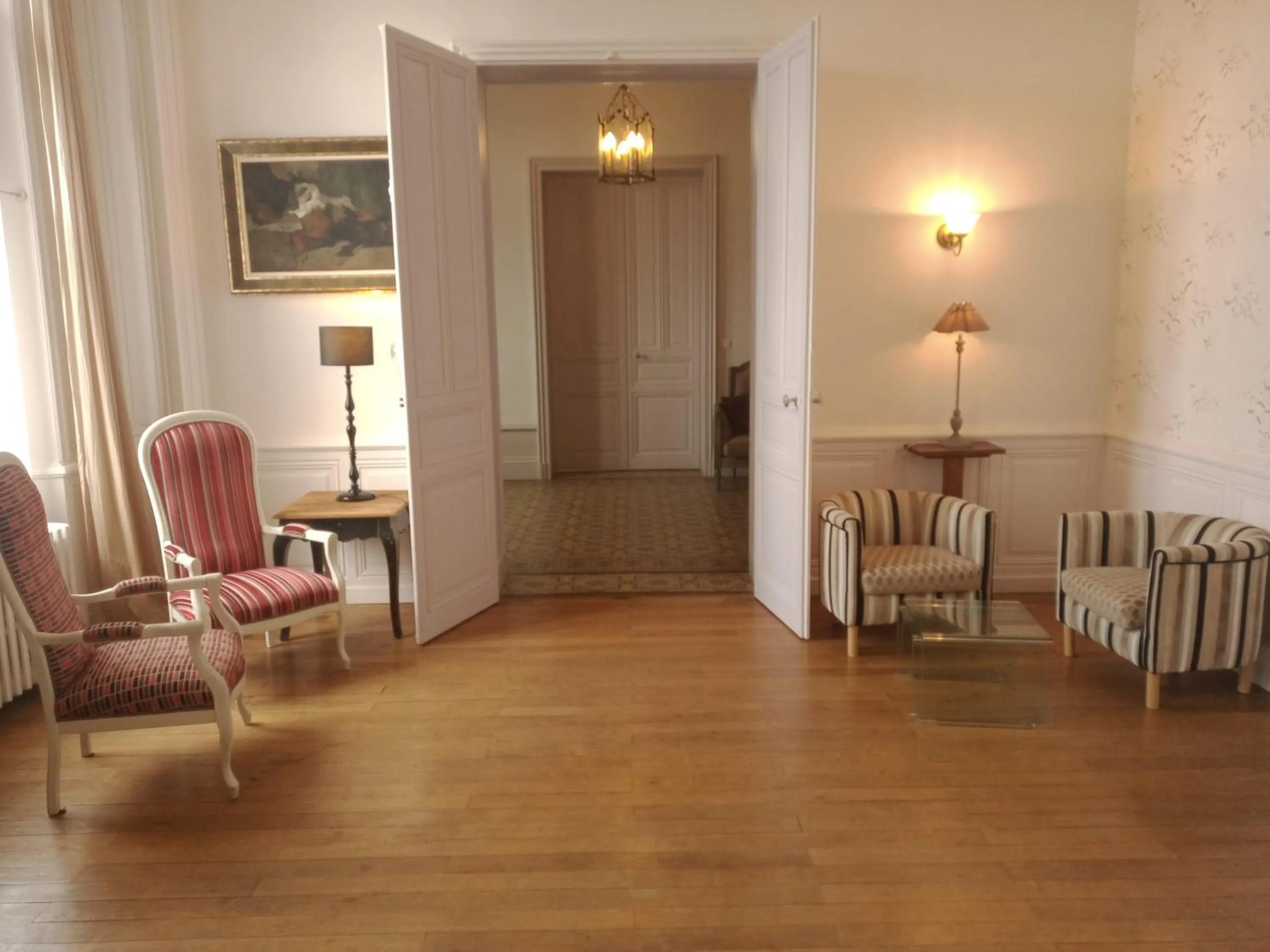 Living room in Chateau du Breuil