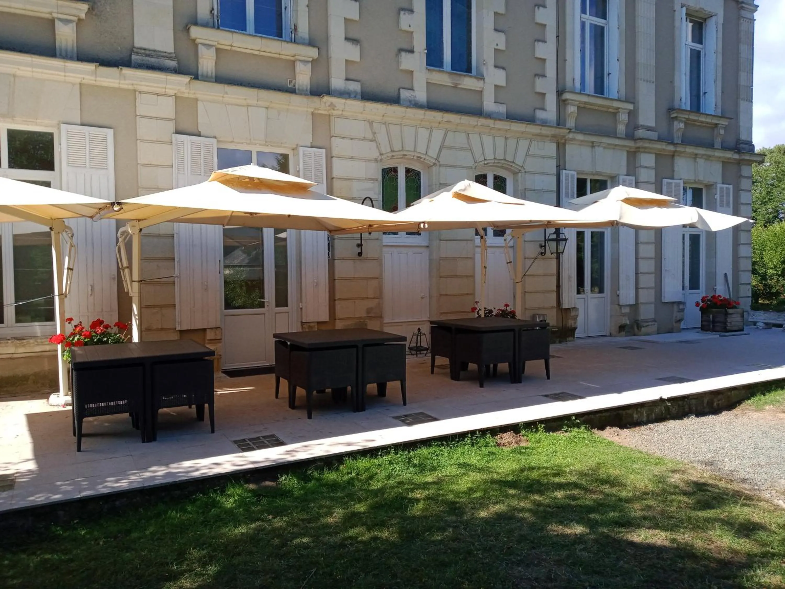 Garden in Chateau du Breuil