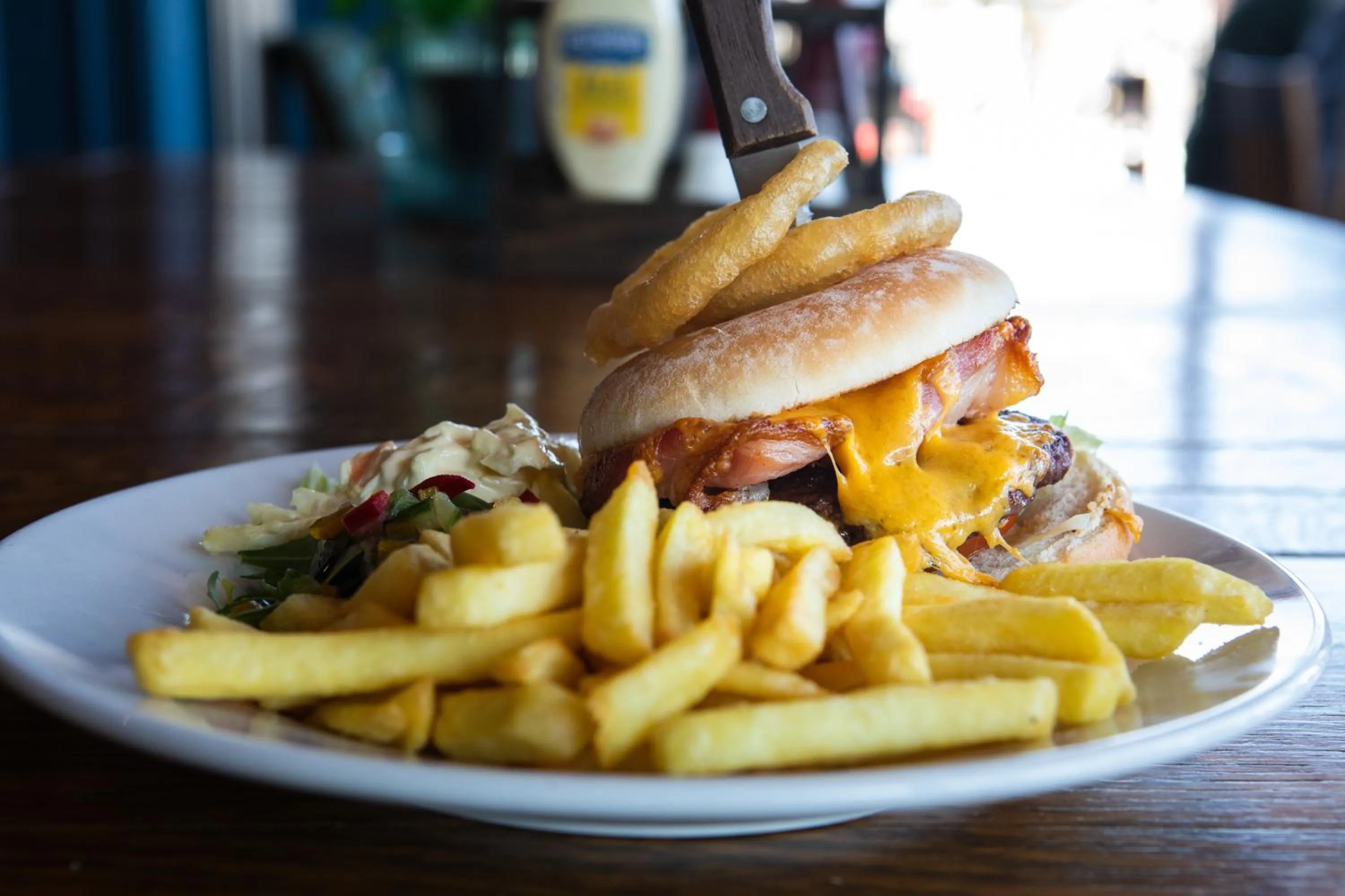 Food close-up in Loch Lomond Hotel