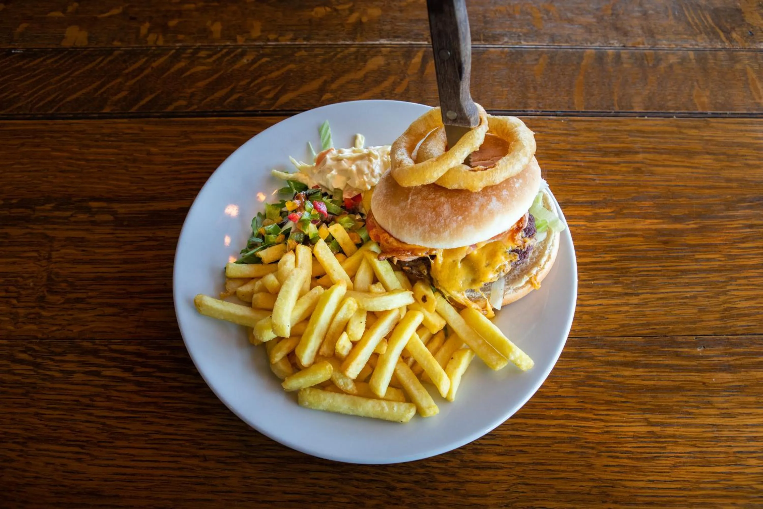 Food close-up in Loch Lomond Hotel