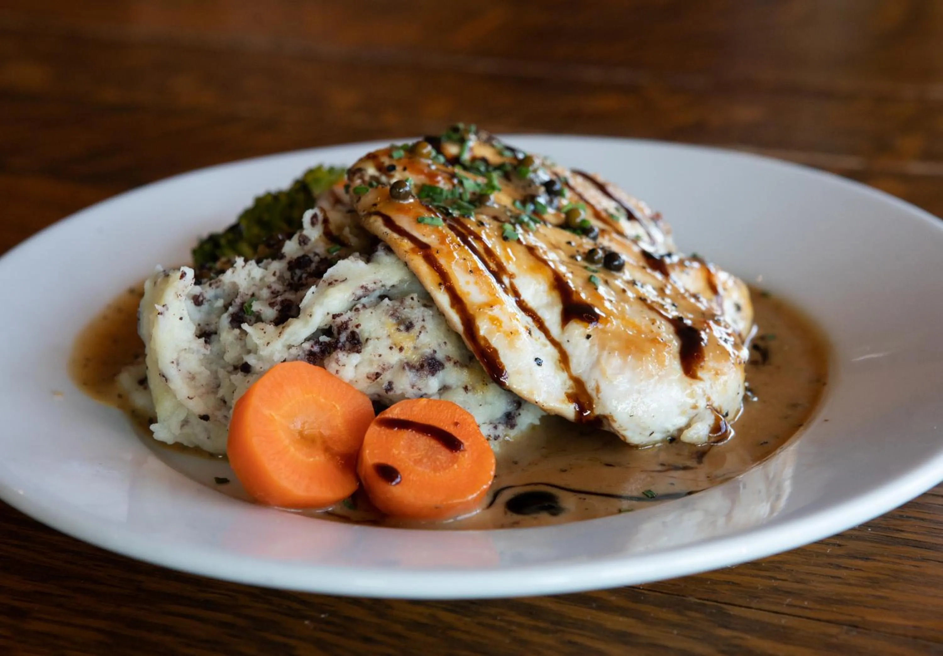 Food close-up in Loch Lomond Hotel