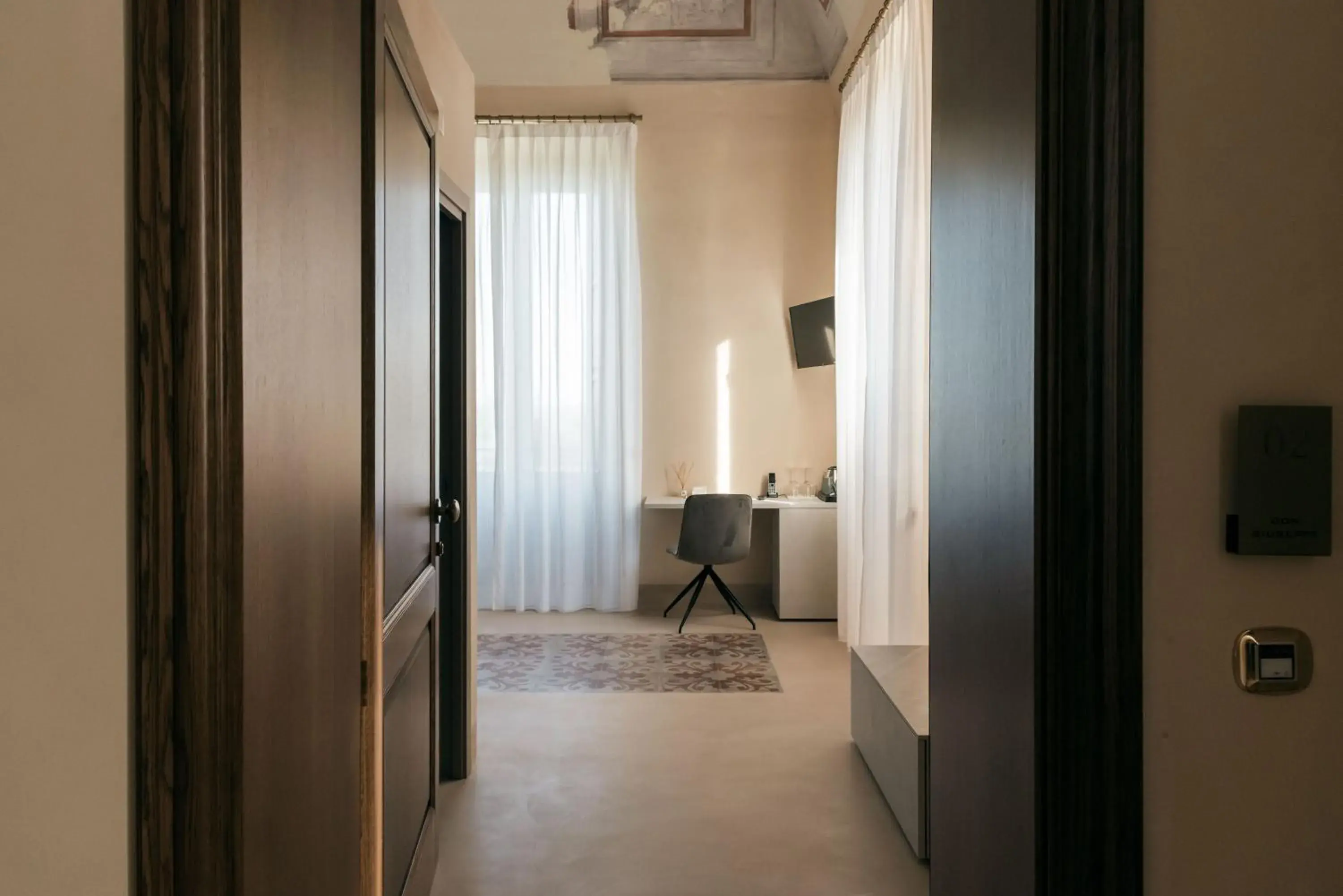 King Room with Pool View in Villa Pesce 1820 Residenza d'Epoca & SPA King Room with Pool View in Villa Pesce 1820 Residenza d'Epoca & SPA