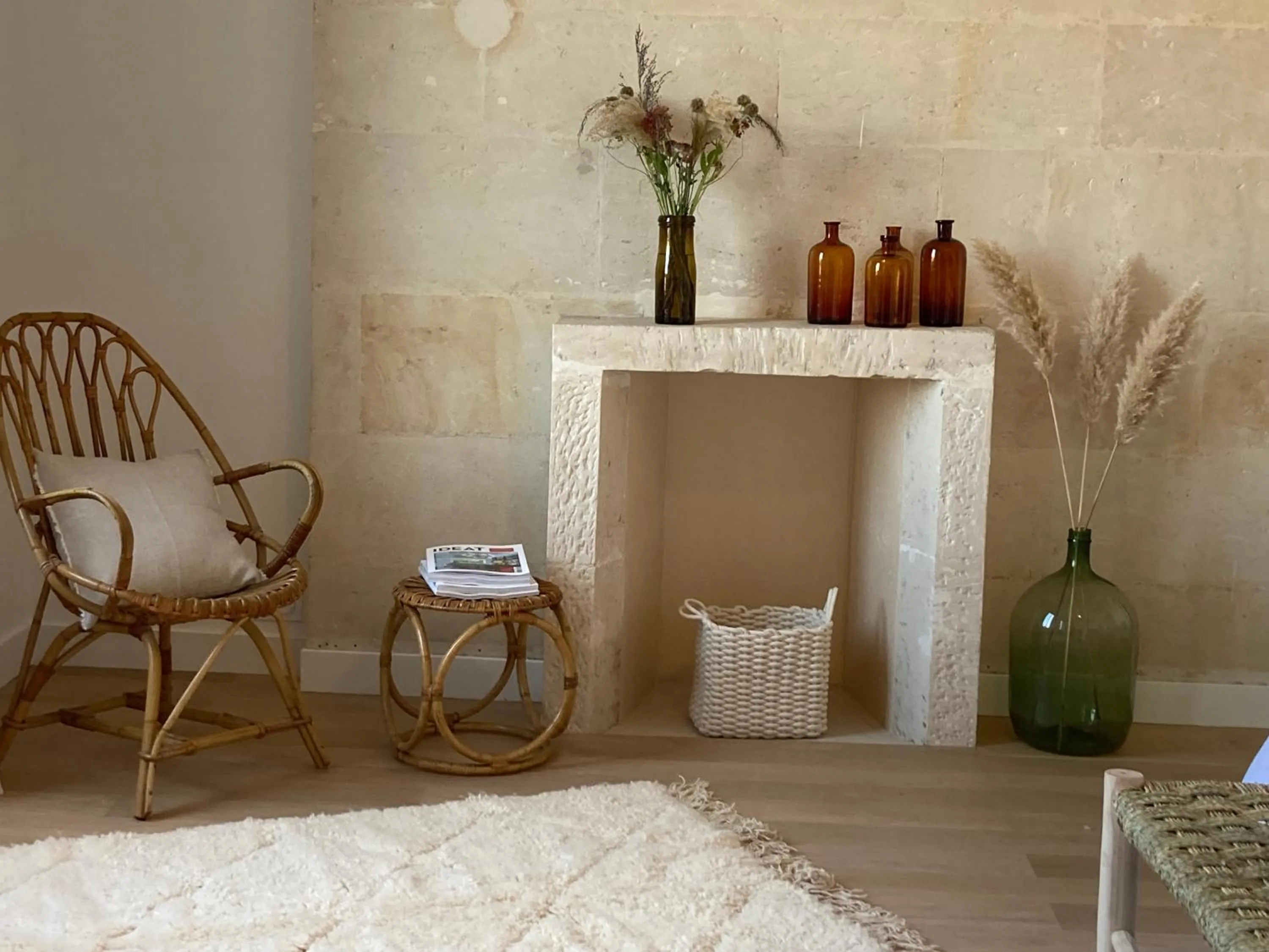 Seating area in Chambres d'hôtes - La Maison 19