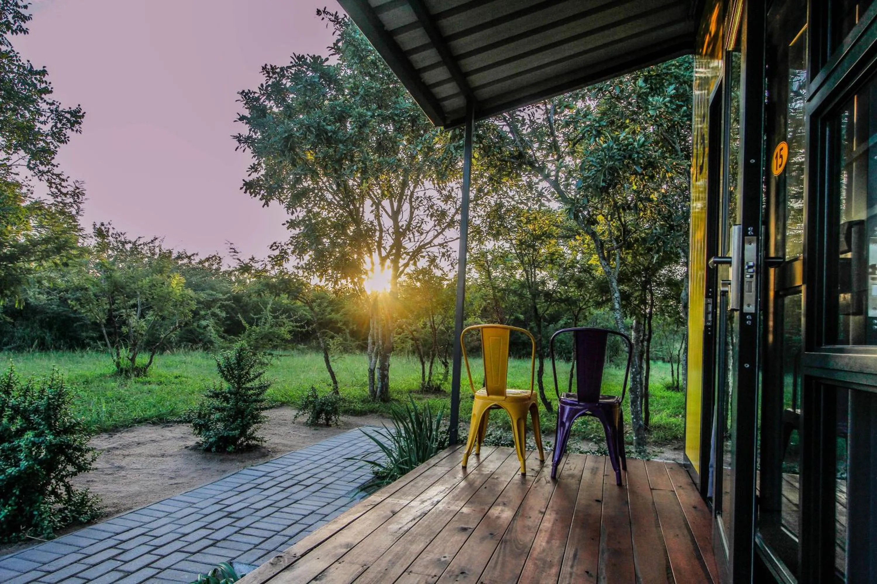 Patio in SleepOver Orpen Gate