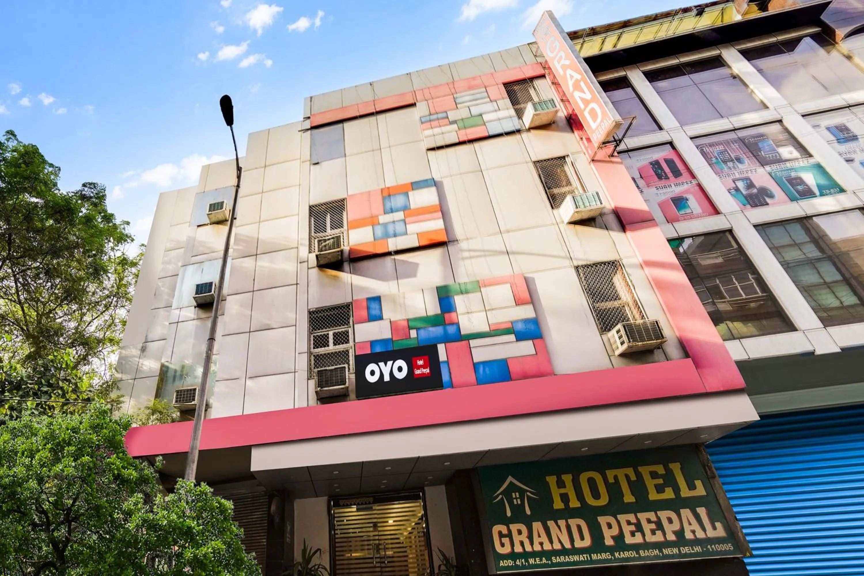 Facade/entrance in Super Hotel O Grand Peepal