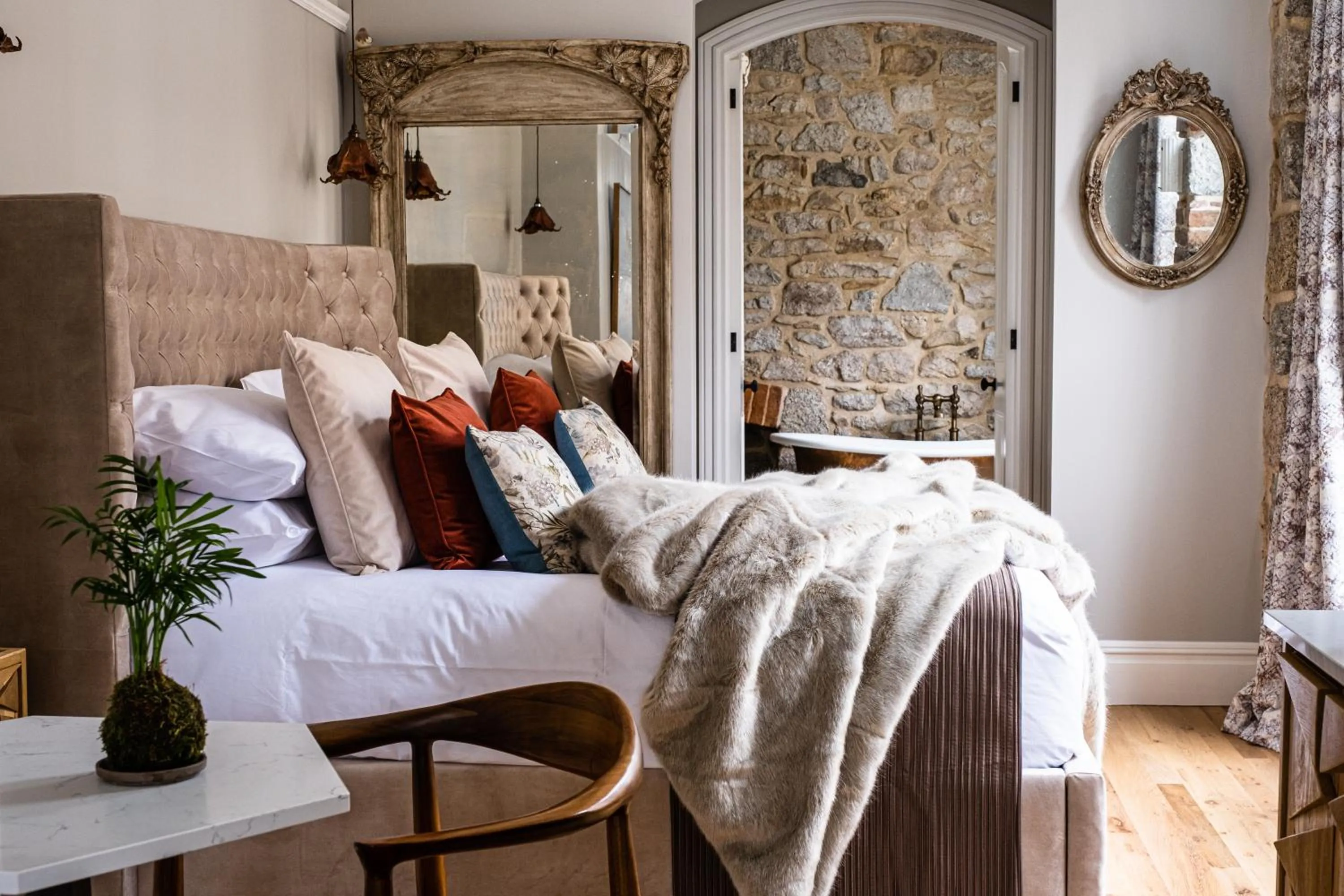 Bedroom, Bed in Host St Ives