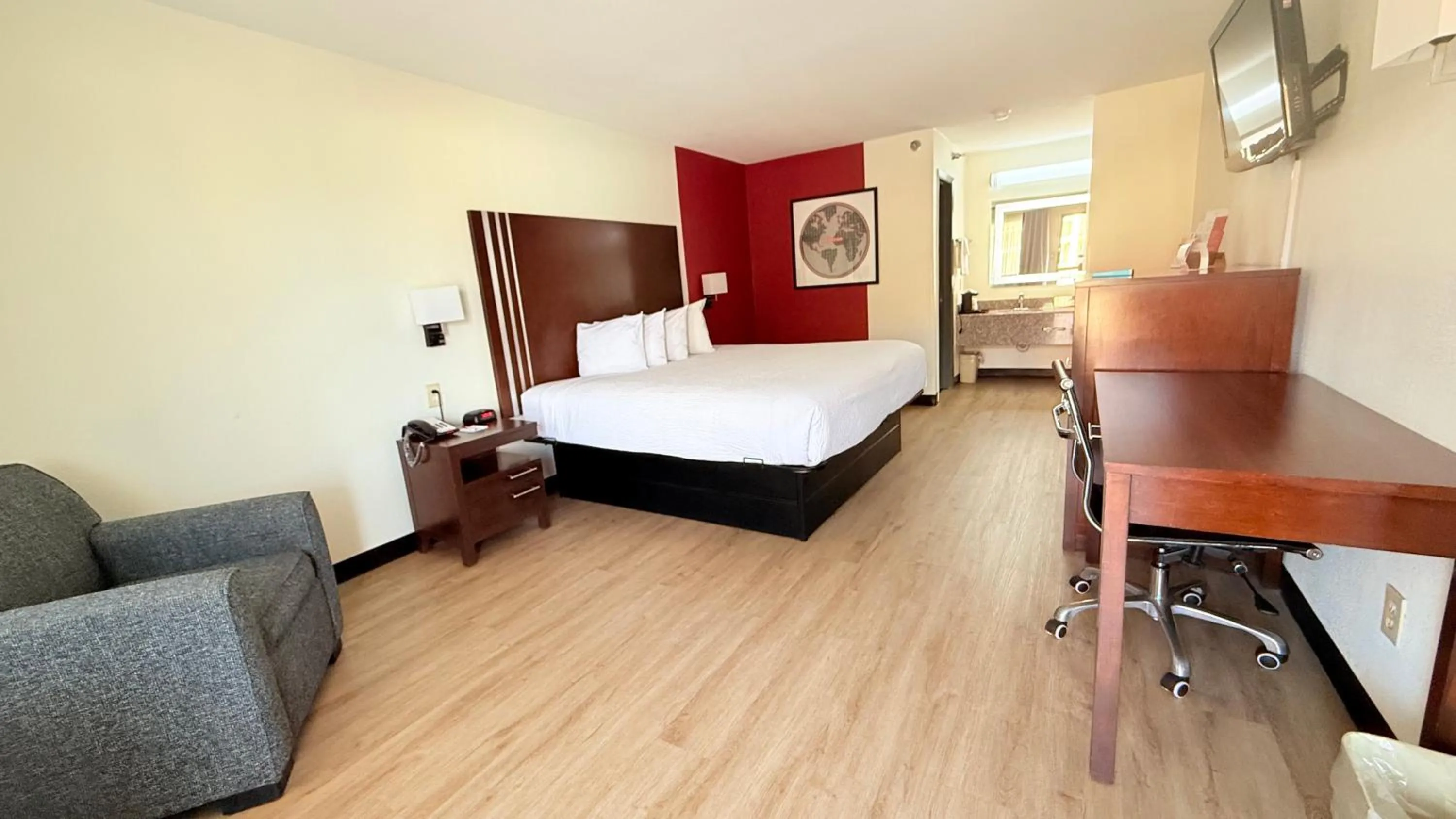 Bed in Ramada by Wyndham San Antonio Near SeaWorld - Lackland AFB