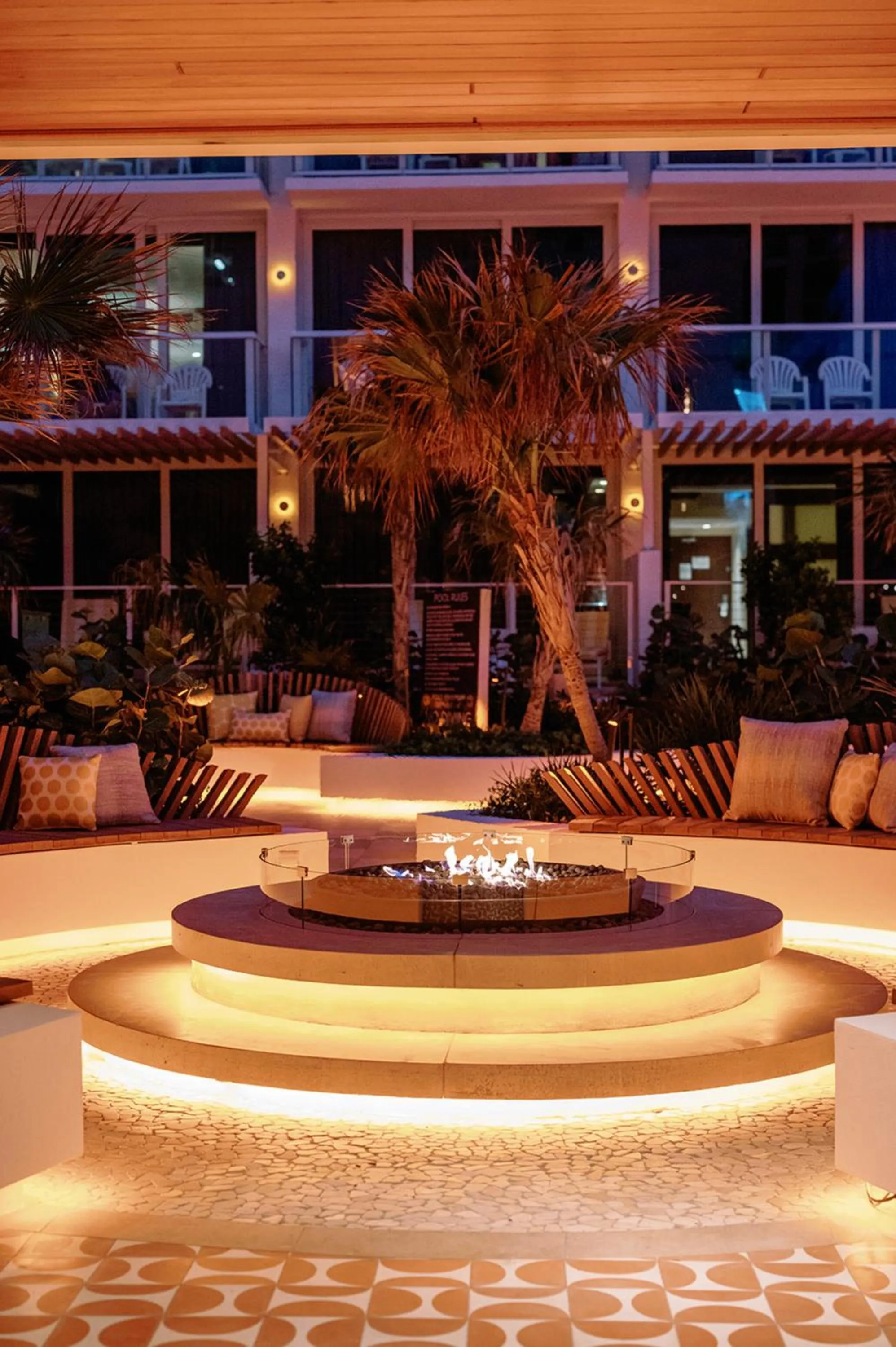 fireplace in The Sunny