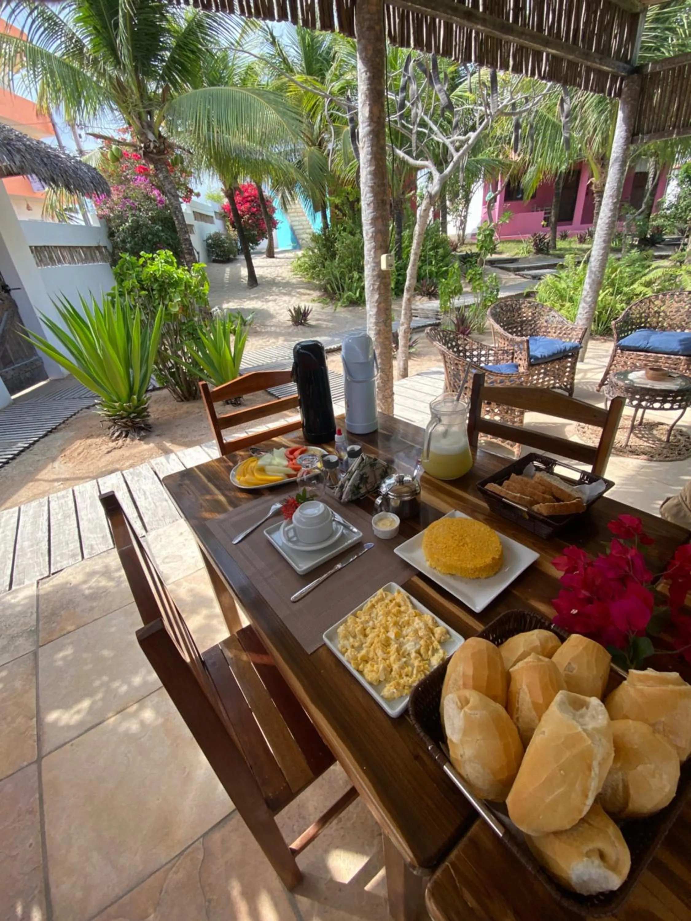 Breakfast in Pousada Lotus